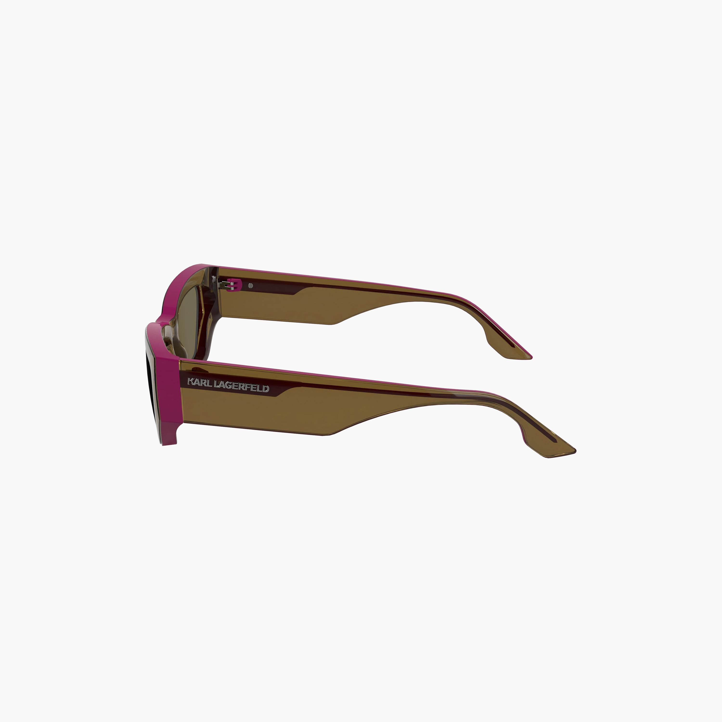 Karl Lagerfeld Unisex Cat Eye Mirror Green Sunglasses | KL6160S.210-men-sunglasses-image-5