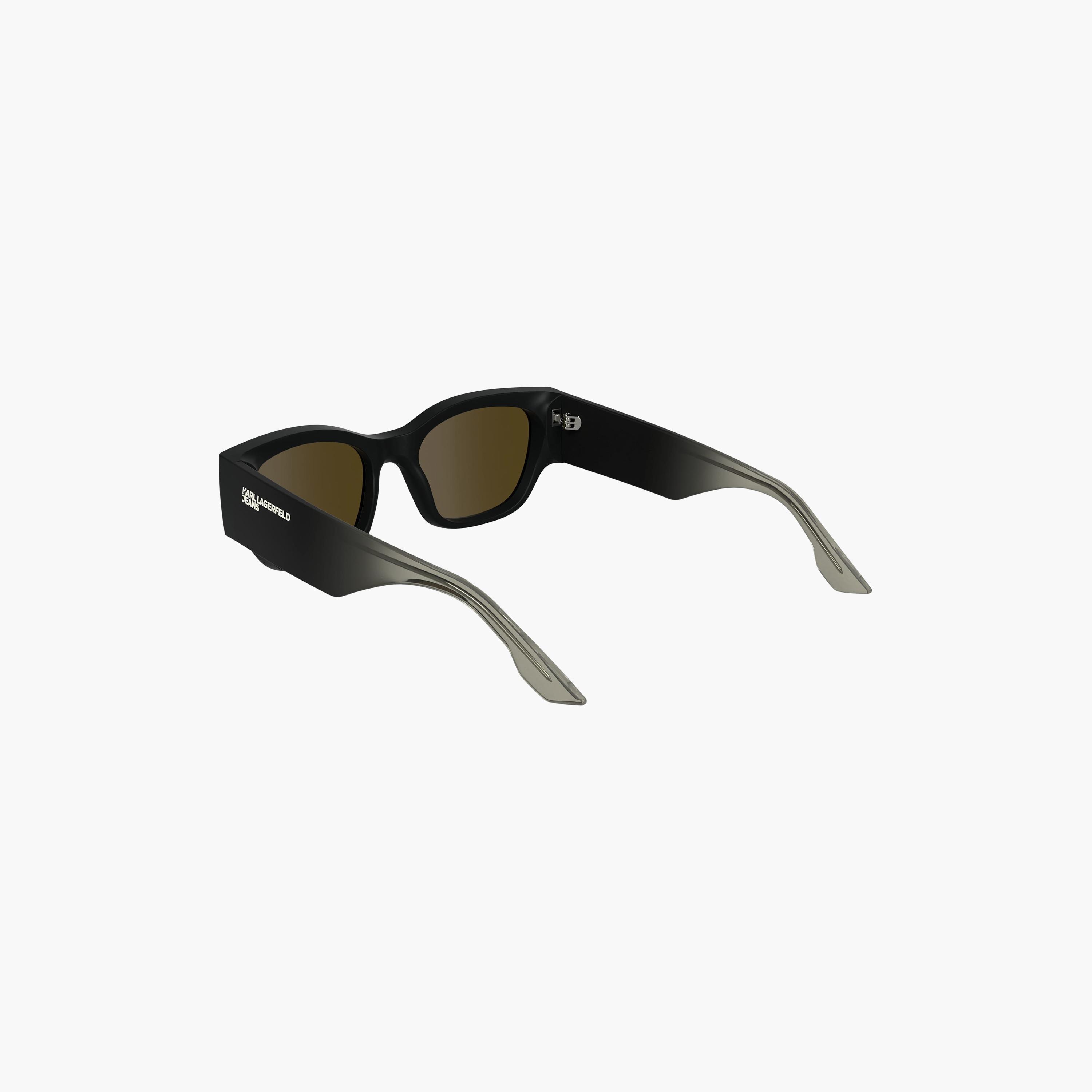 Karl Lagerfeld Unisex Square Mirror Brown Sunglasses | KLJ6168S.002-men-sunglasses-image-2