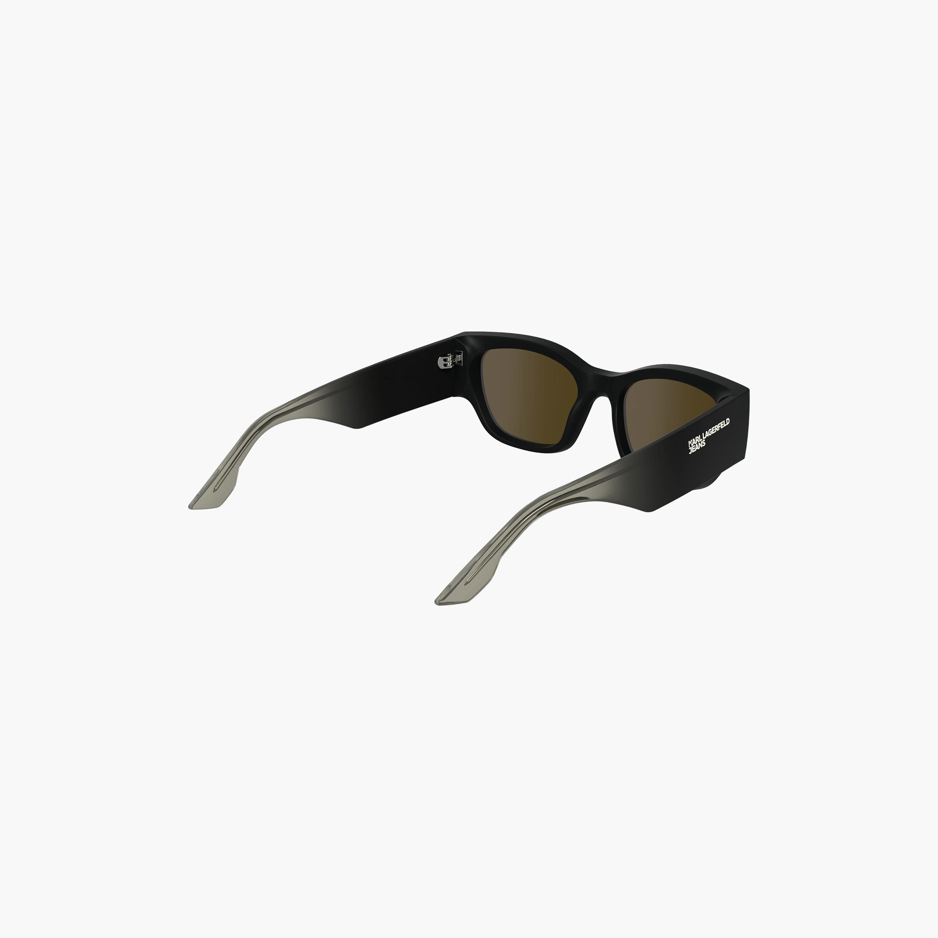 Karl Lagerfeld Unisex Square Mirror Brown Sunglasses | KLJ6168S.002-men-sunglasses-image-3