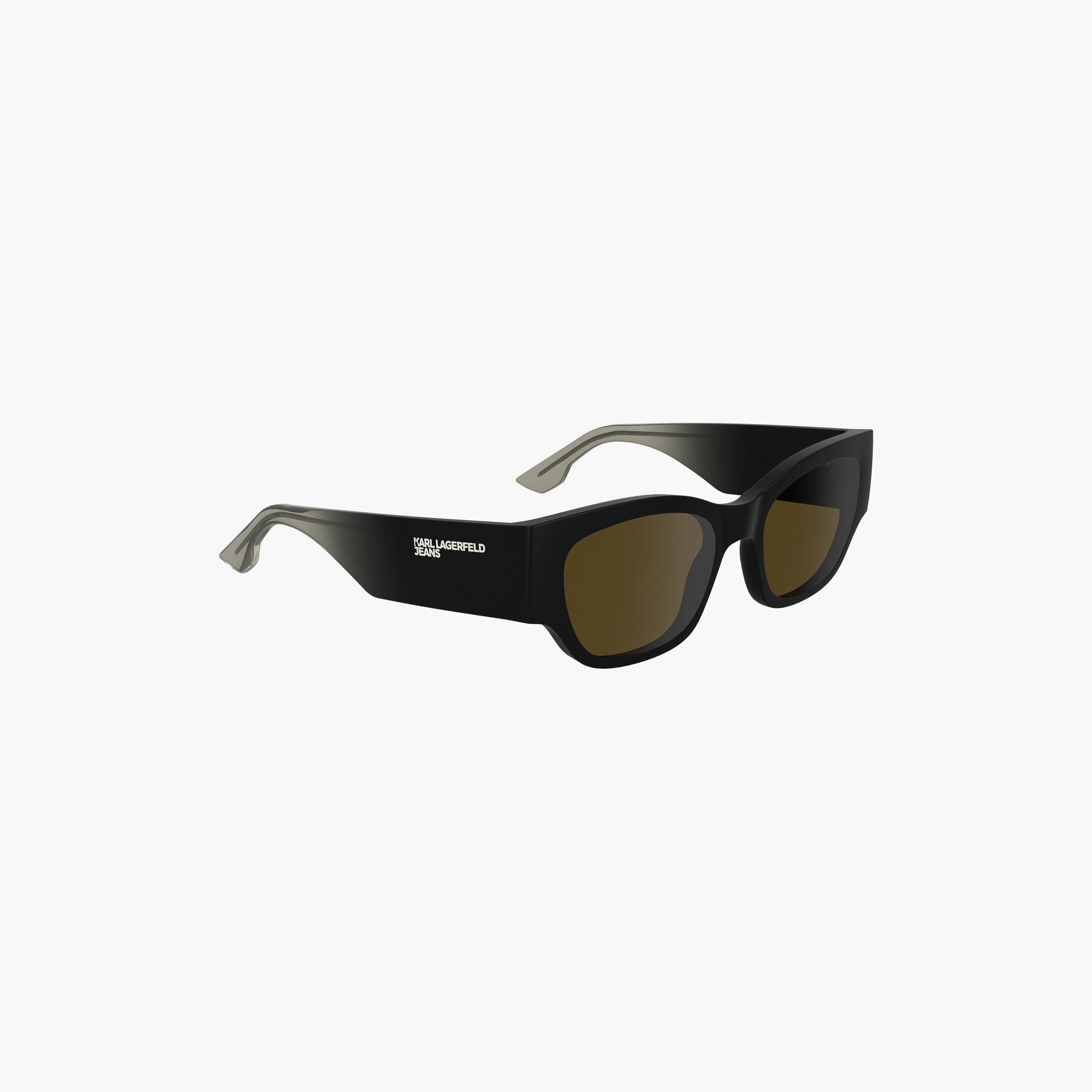 Karl Lagerfeld Unisex Square Mirror Brown Sunglasses | KLJ6168S.002-men-sunglasses-image-4