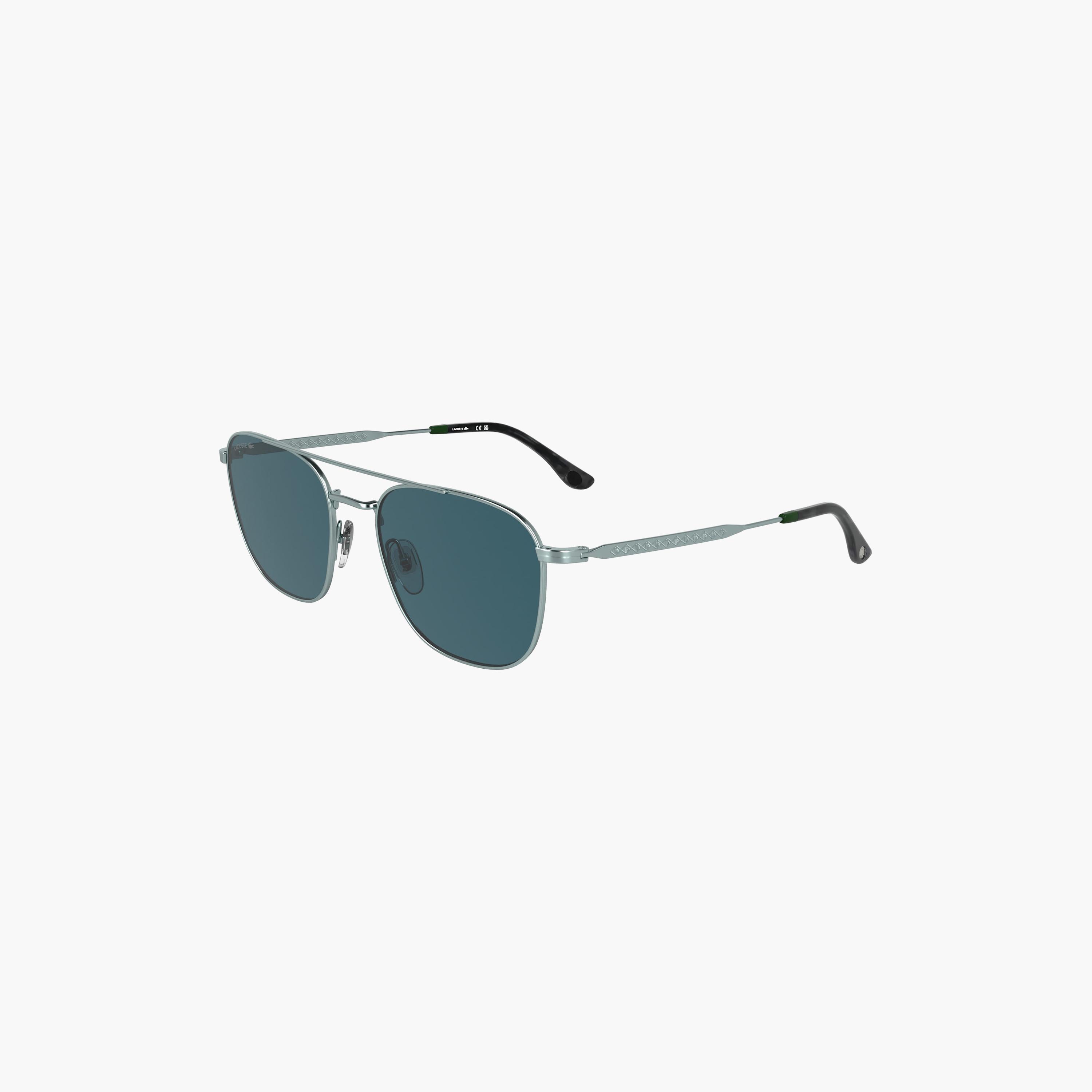 LACOSTE Unisex Aviator Mirror Blue Sunglasses | L269S.046-men-sunglasses-image-1