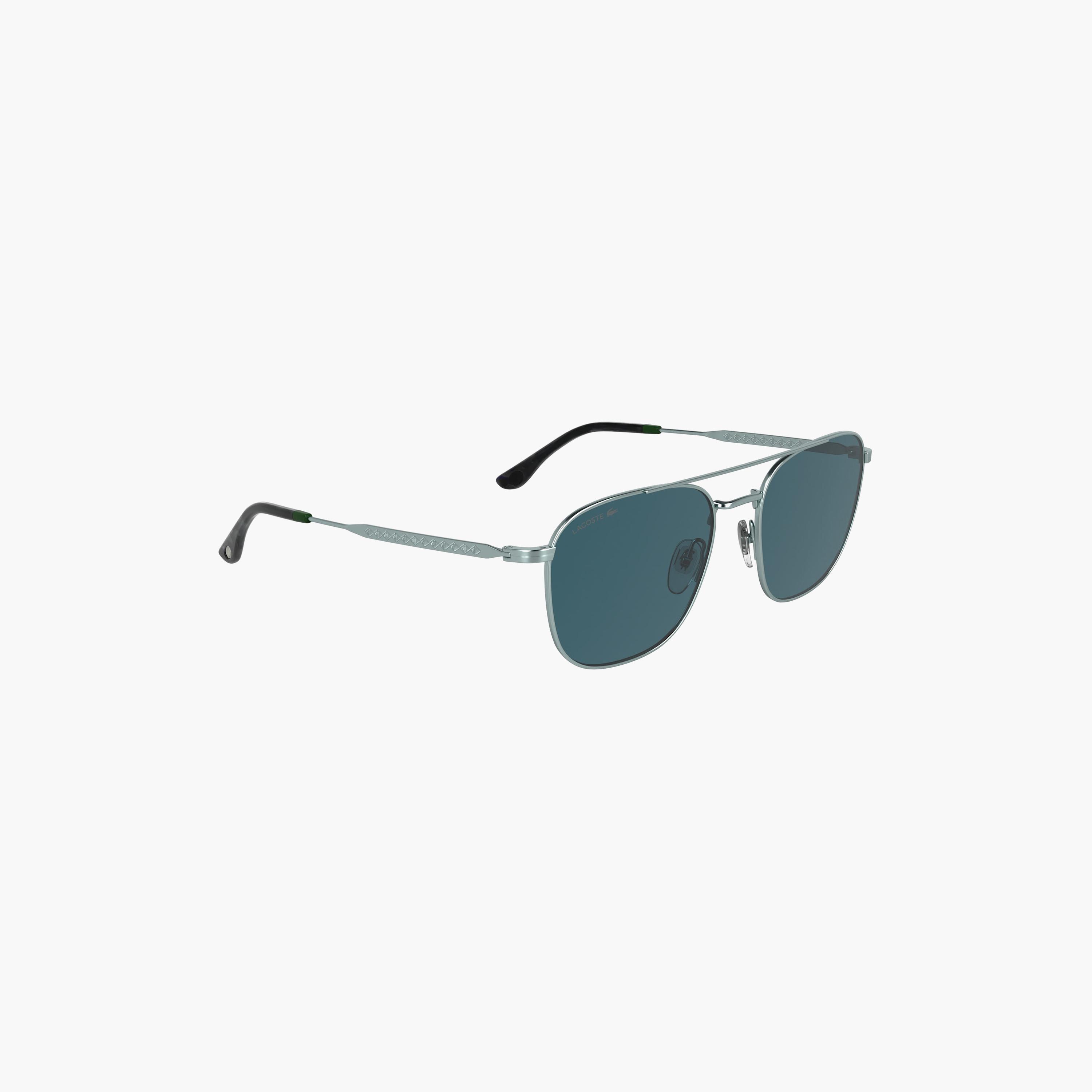 LACOSTE Unisex Aviator Mirror Blue Sunglasses | L269S.046-men-sunglasses-image-4