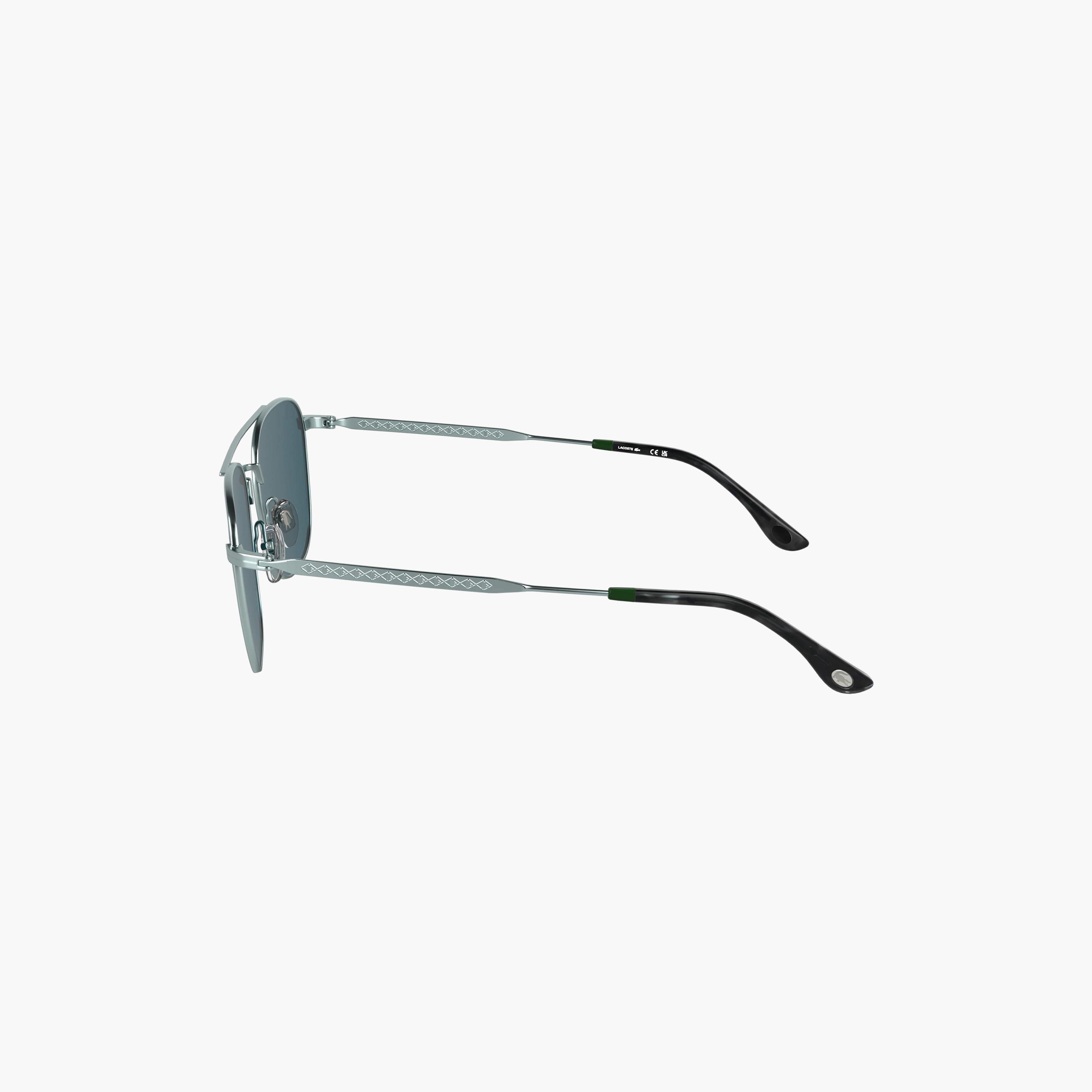 LACOSTE Unisex Aviator Mirror Blue Sunglasses | L269S.046-men-sunglasses-image-5