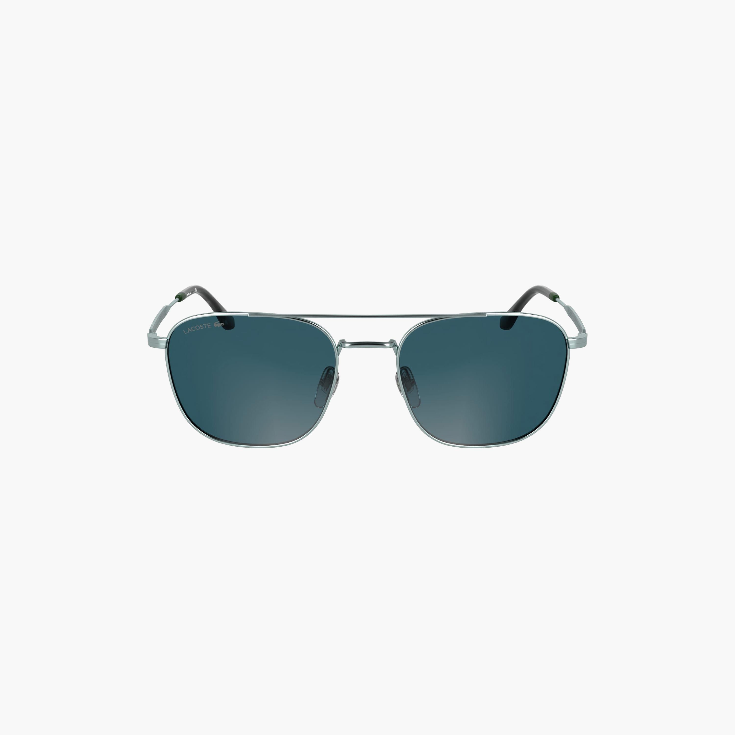 LACOSTE Unisex Aviator Mirror Blue Sunglasses | L269S.046-men-sunglasses-image-7