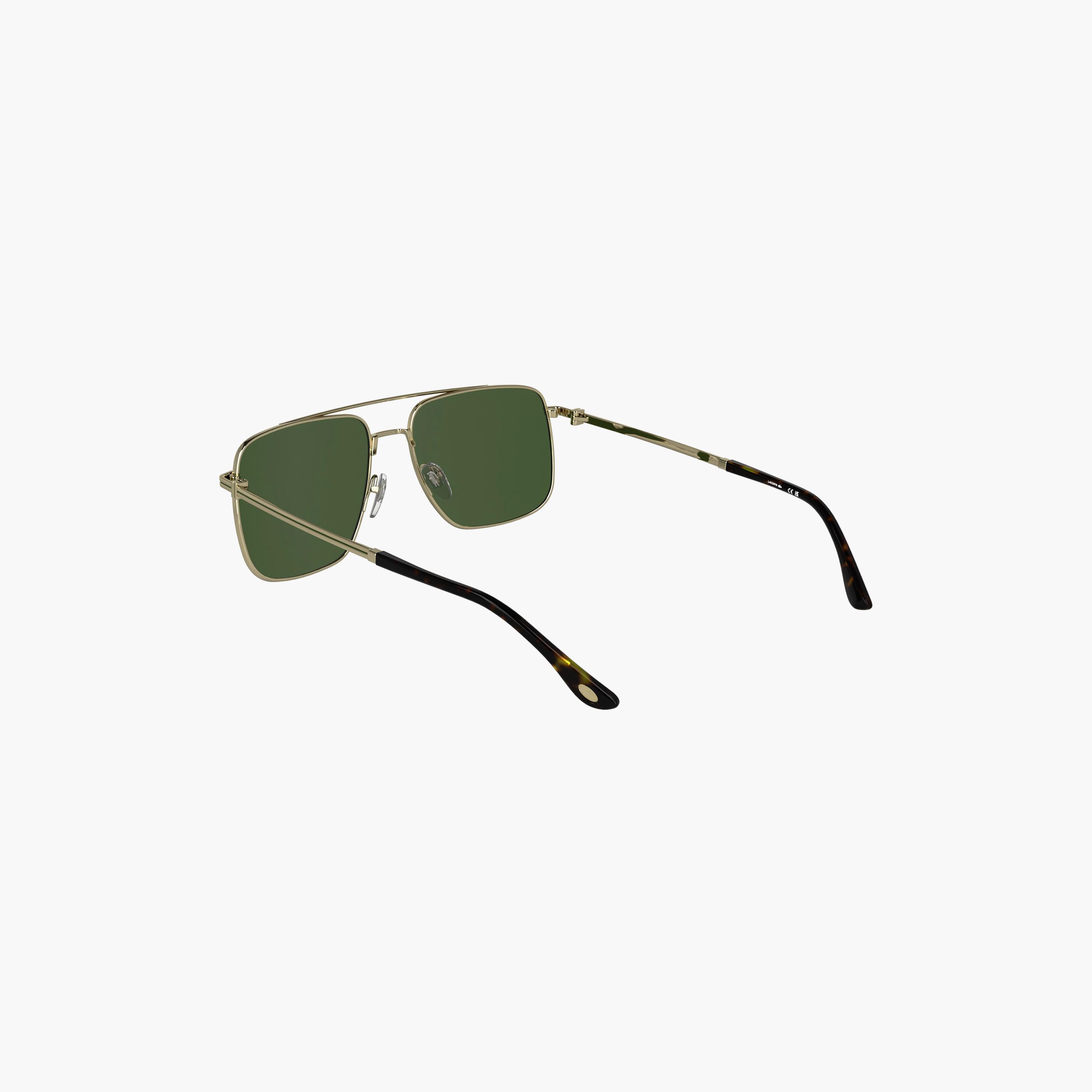 LACOSTE Men Aviator Mirror Green Sunglasses | L272SN.714-men-sunglasses-image-2