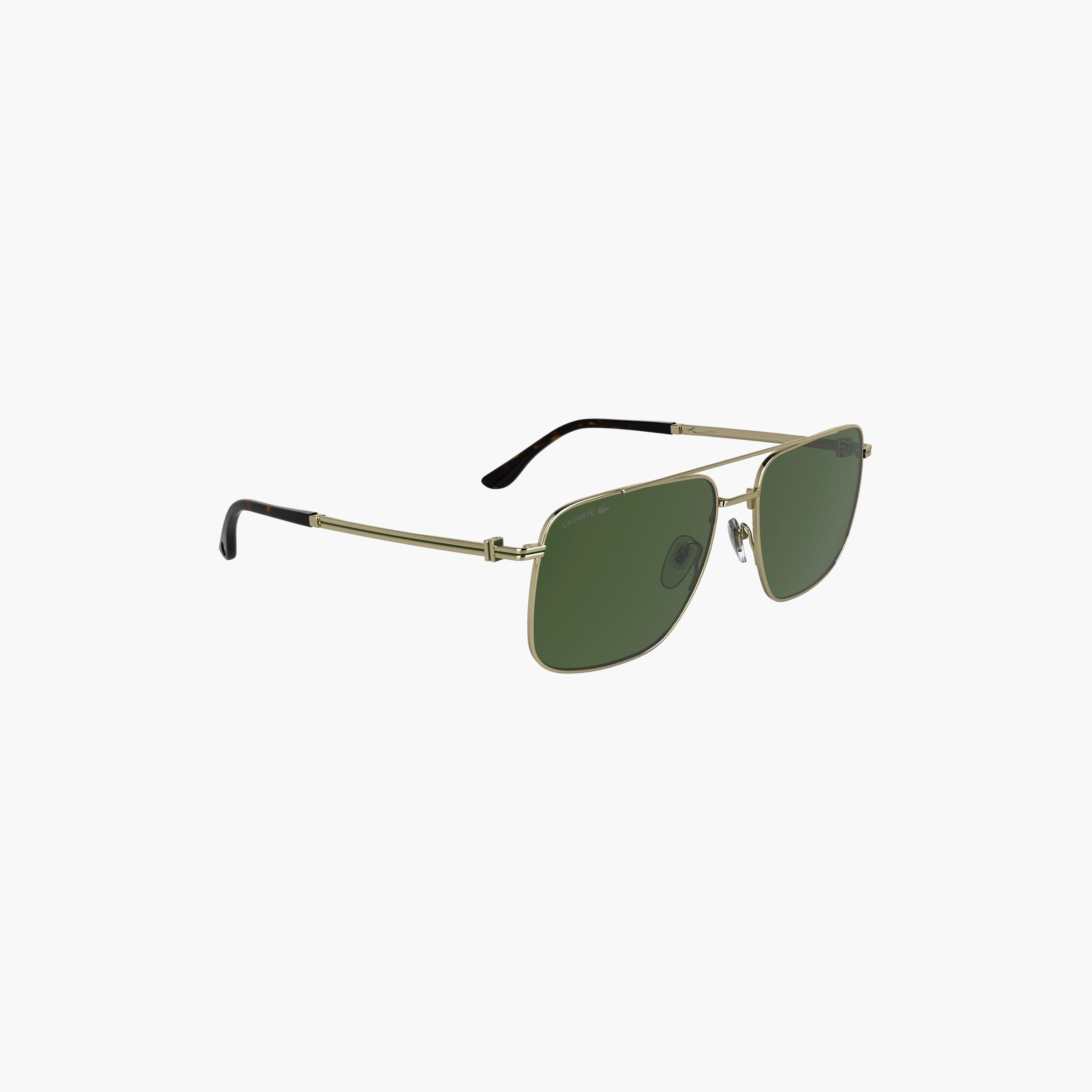 LACOSTE Men Aviator Mirror Green Sunglasses | L272SN.714-men-sunglasses-image-4