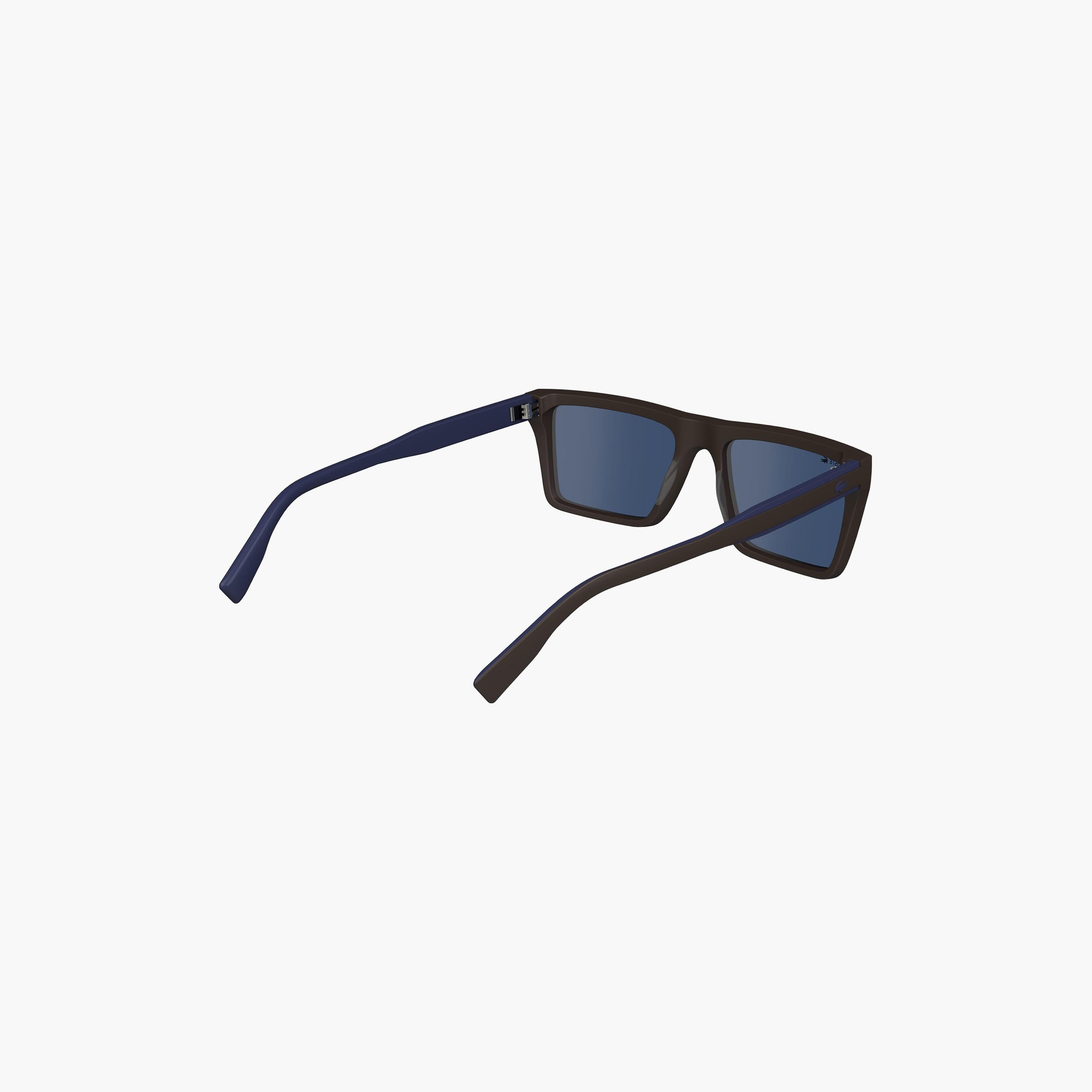 LACOSTE Men Rectangle Mirror Blue Sunglasses | L6009S.210-men-sunglasses-image-2