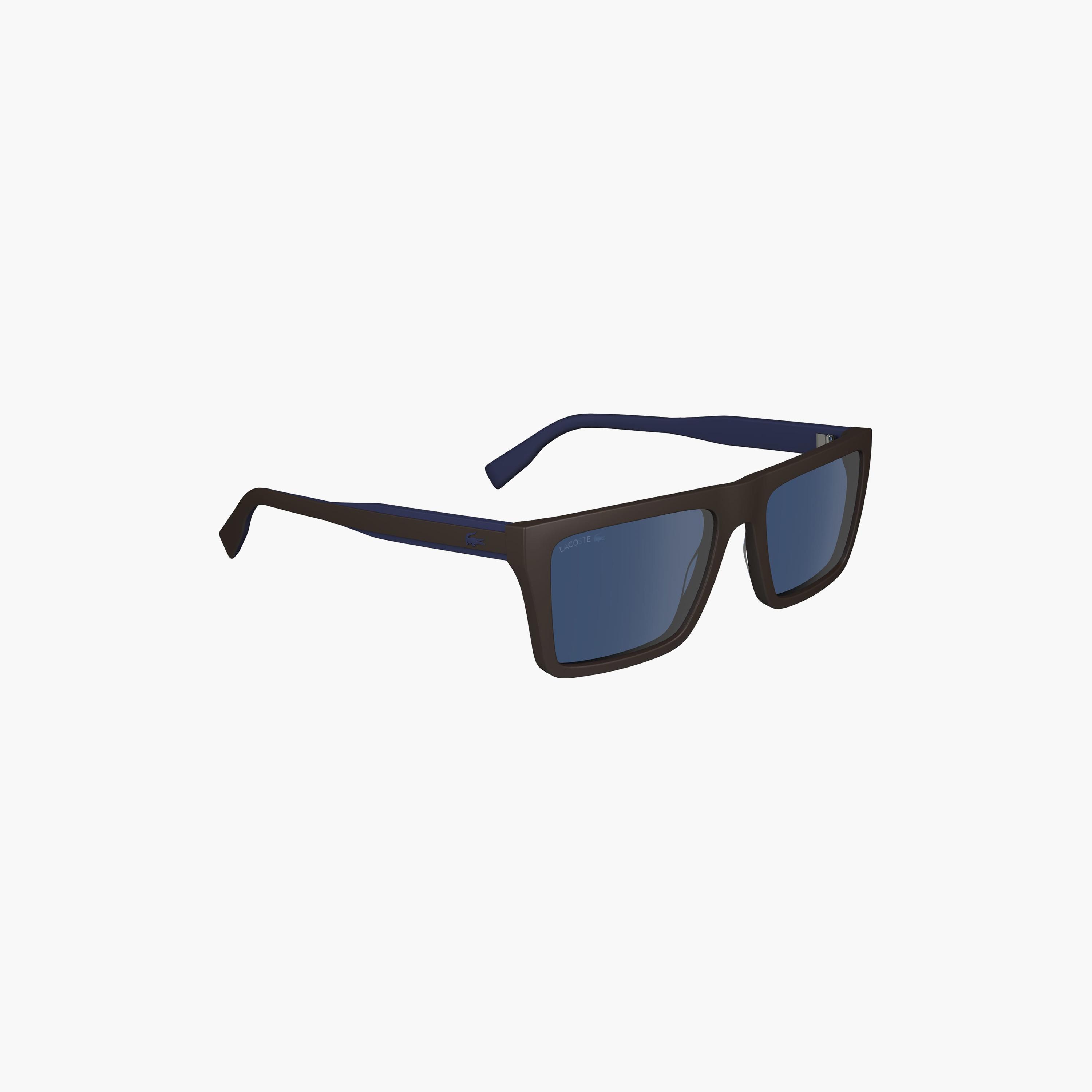 LACOSTE Men Rectangle Mirror Blue Sunglasses | L6009S.210-men-sunglasses-image-3