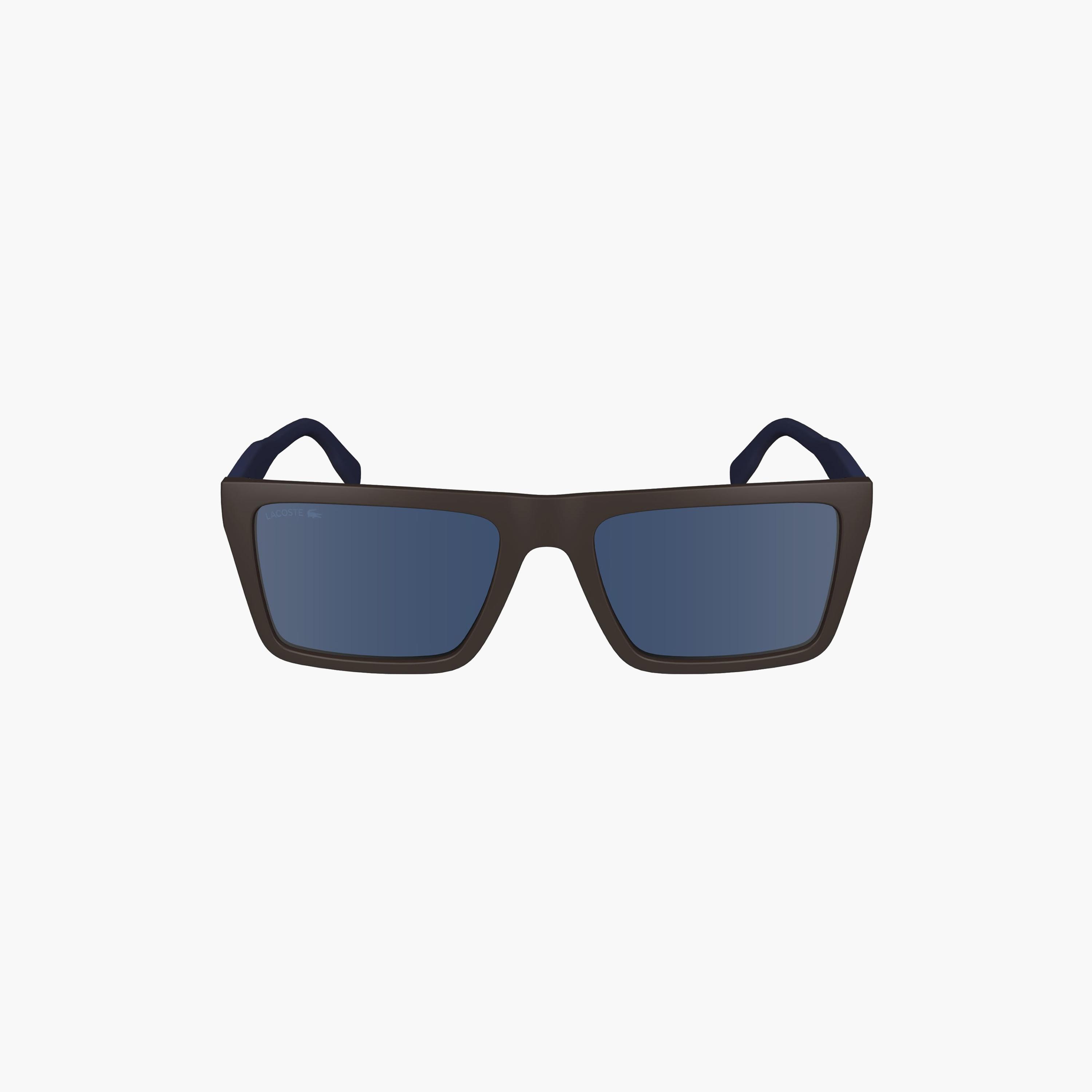 LACOSTE Men Rectangle Mirror Blue Sunglasses | L6009S.210-men-sunglasses-image-6