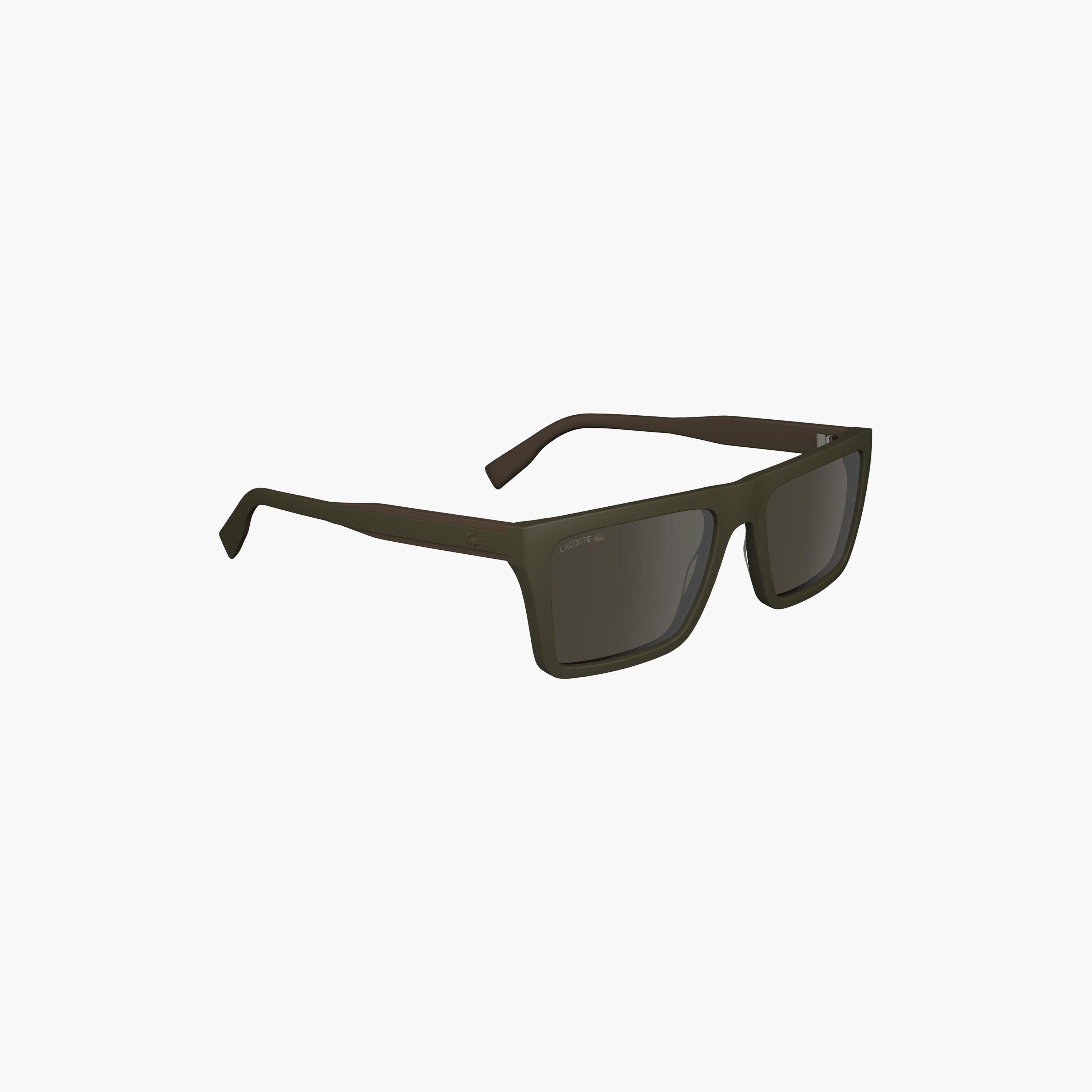 LACOSTE Men Rectangle Mirror Black Sunglasses | L6009S.275-men-sunglasses-image-4