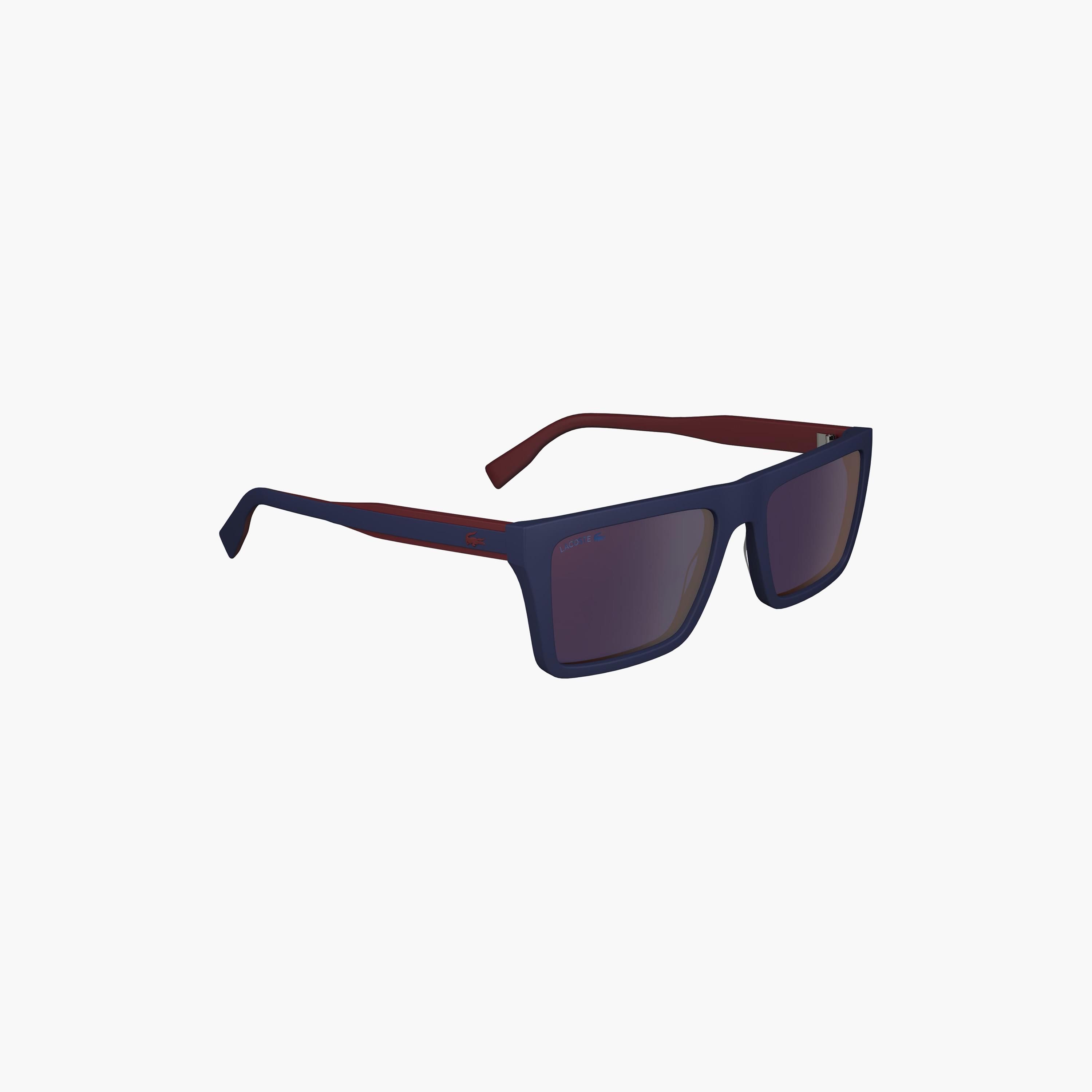 LACOSTE Men Rectangle Mirror Blue Sunglasses | L6009S.424-men-sunglasses-image-4