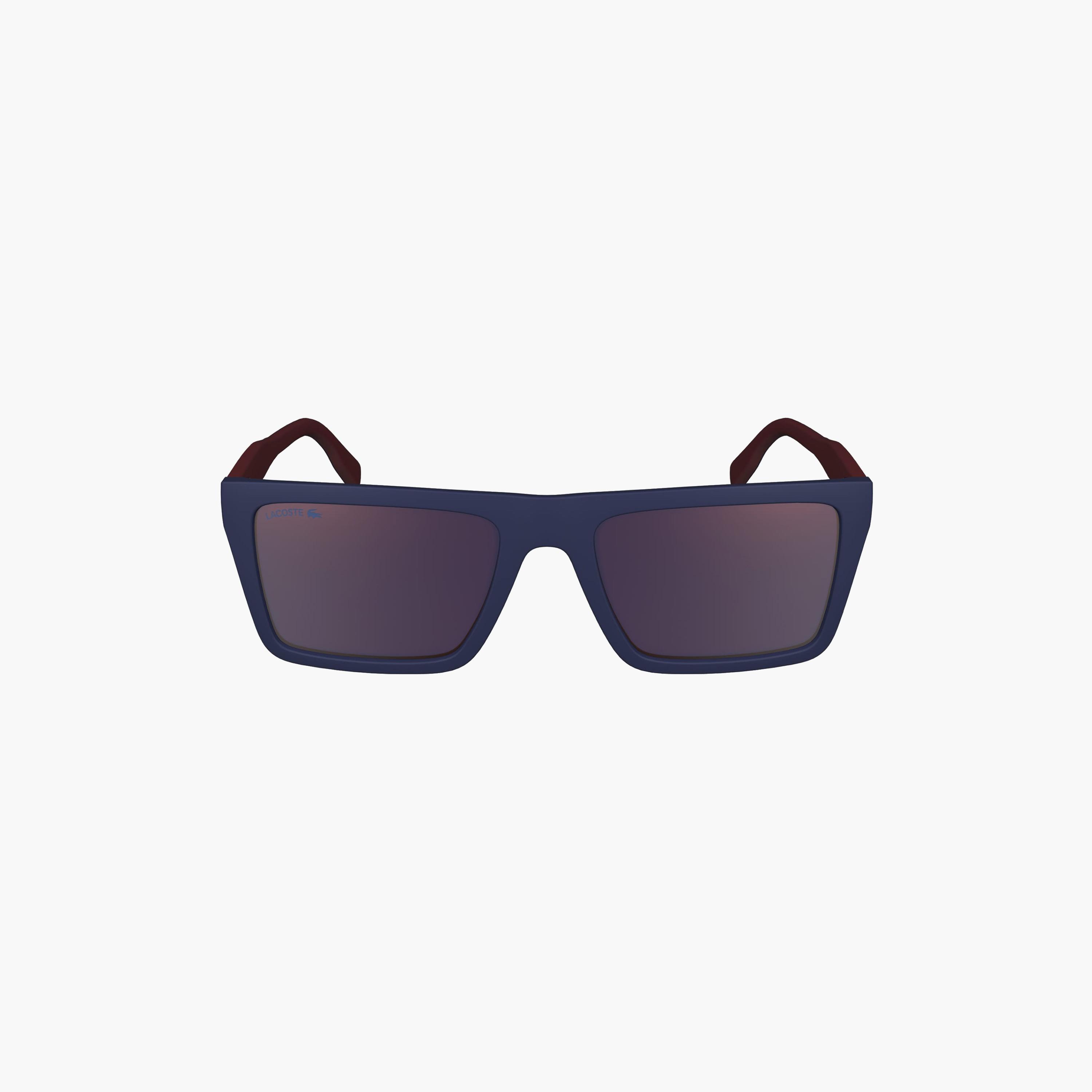 LACOSTE Men Rectangle Mirror Blue Sunglasses | L6009S.424-men-sunglasses-image-7