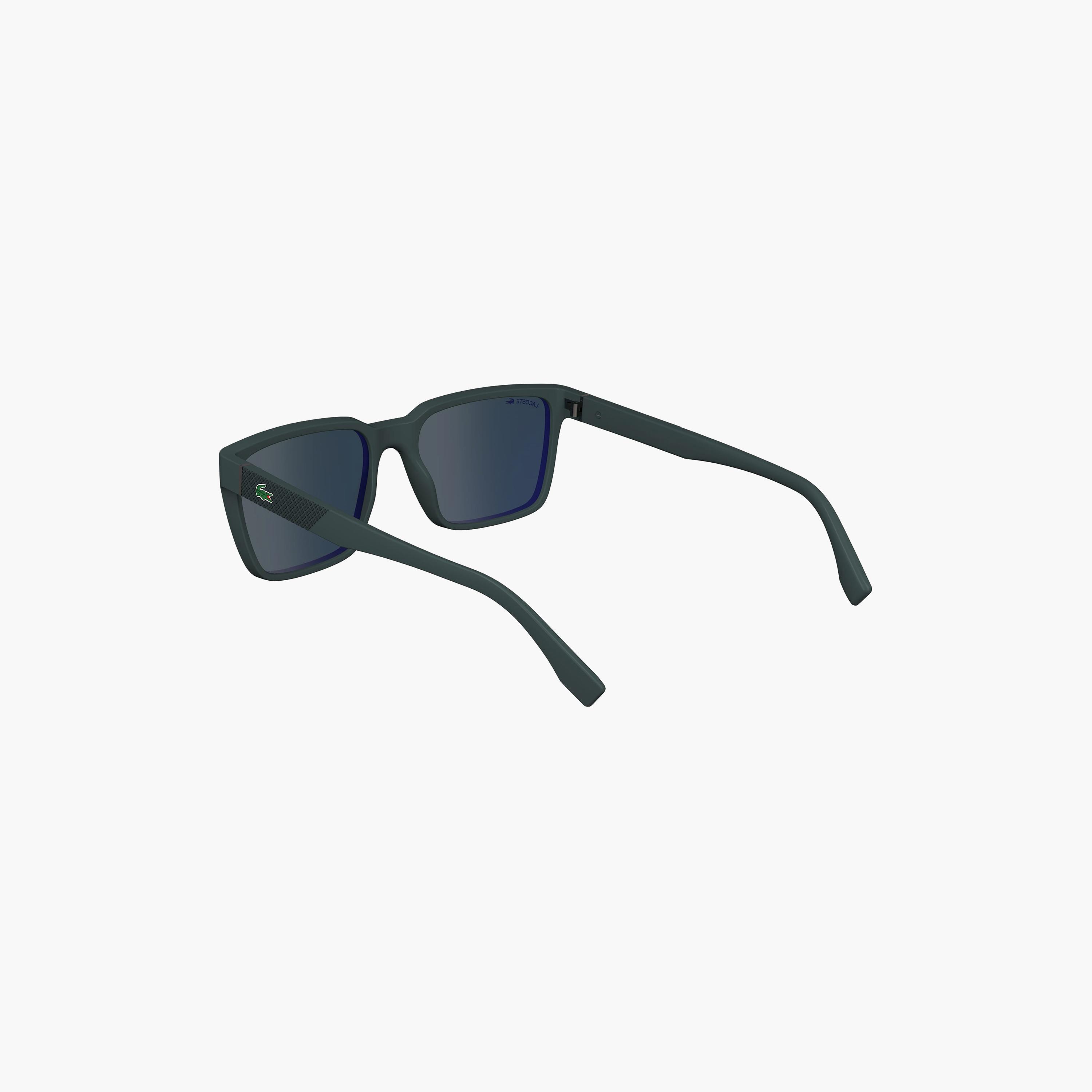 نظارات شمسية رجالية من لاكوست، مربعة الشكل، خضراء اللون | L6011SN.301-men-sunglasses-image-2