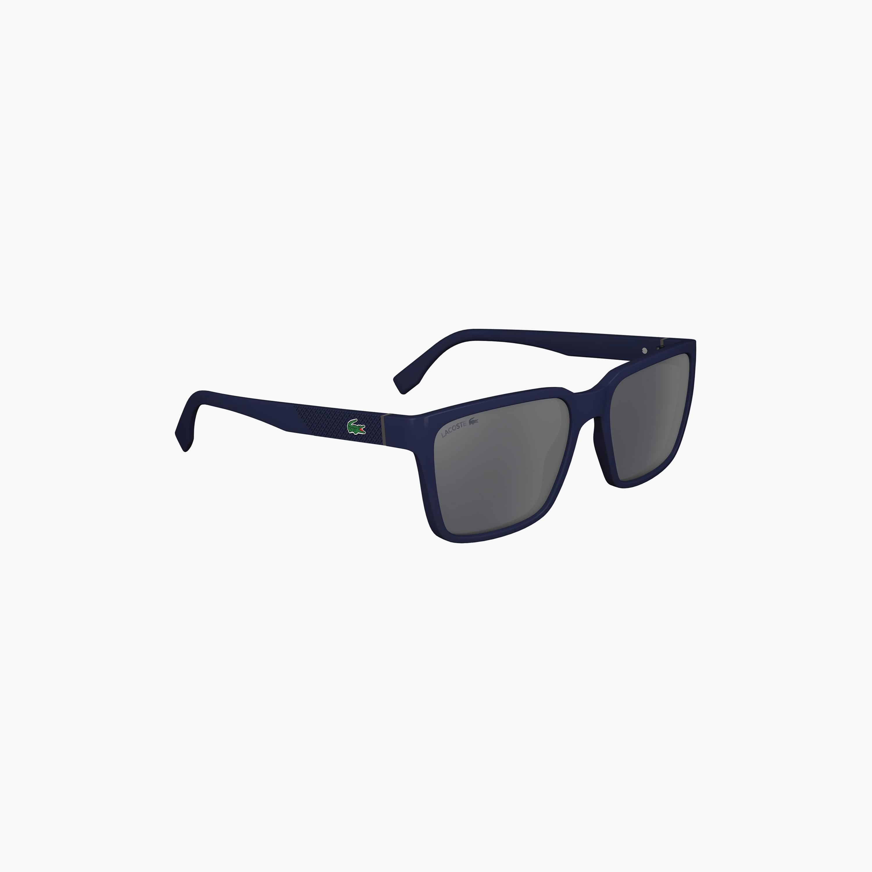 LACOSTE Men Square Mirror Grey Sunglasses | L6011SN.424-men-sunglasses-image-4
