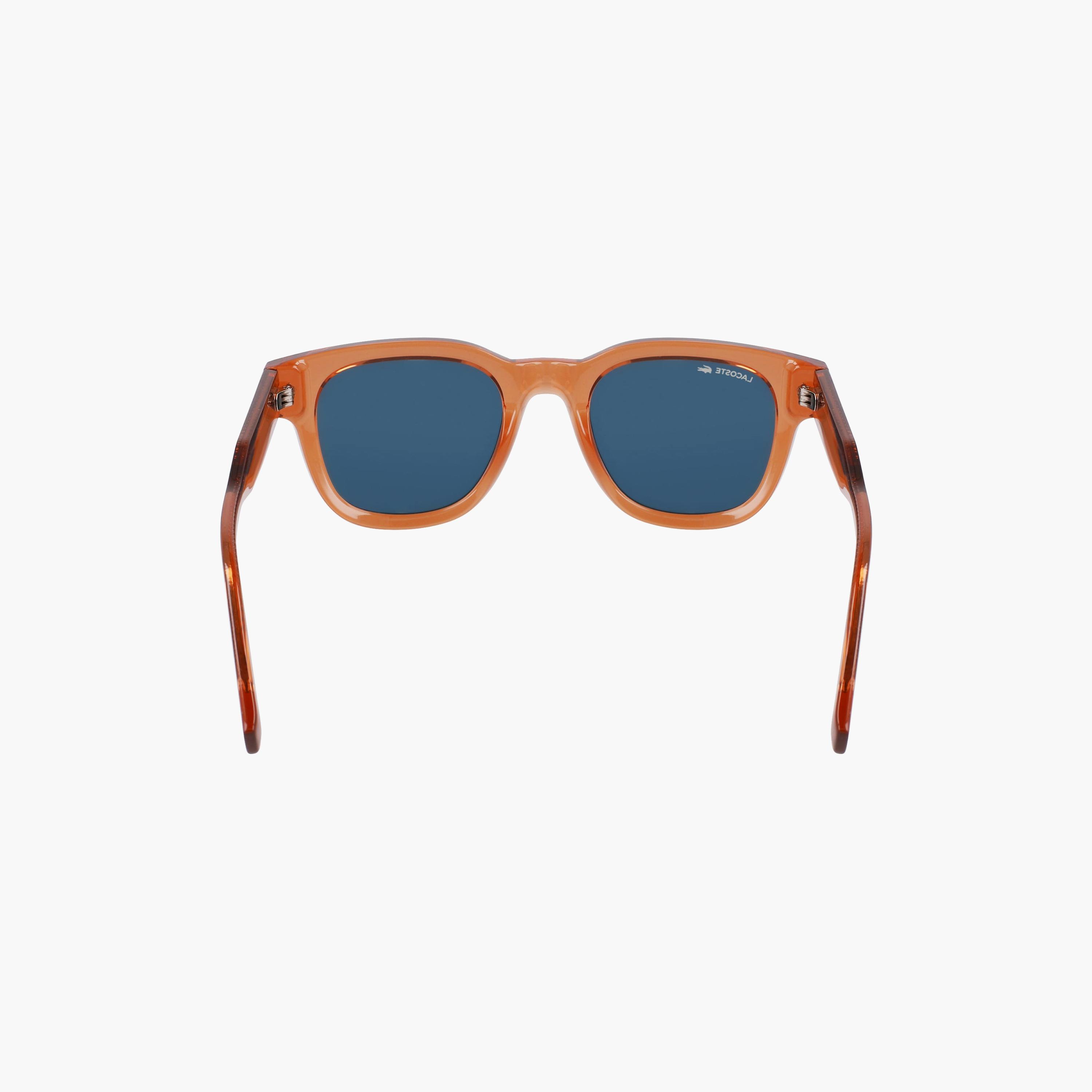 LACOSTE Unisex Round Mirror Blue Sunglasses | L6023S.204-men-sunglasses-image-6