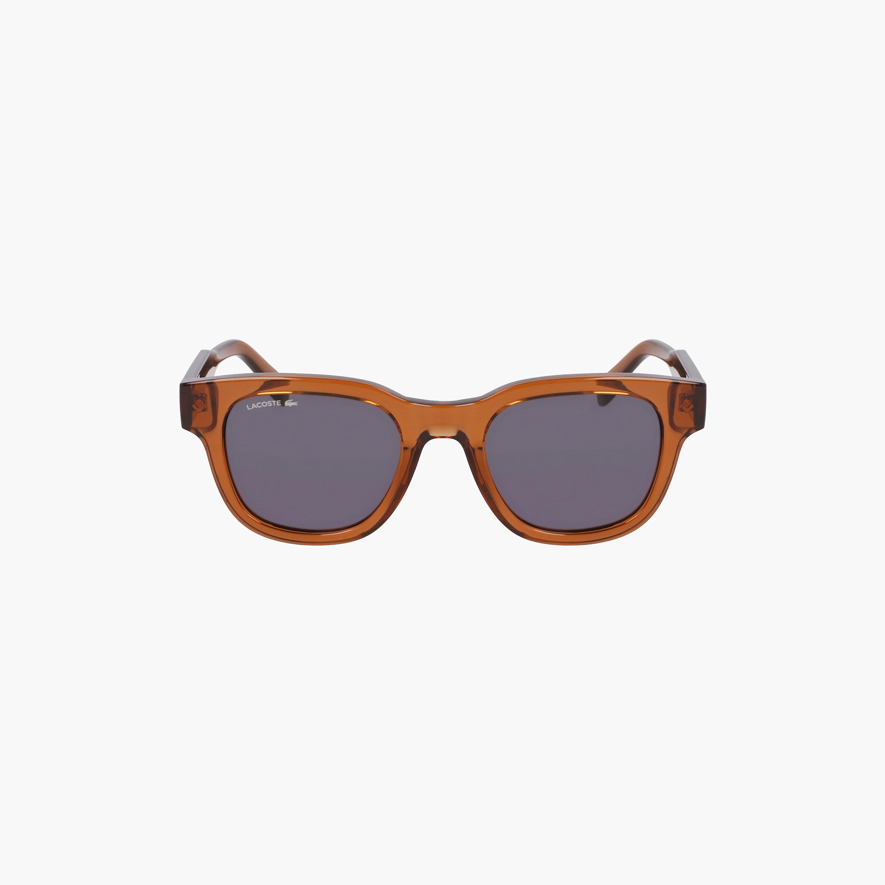 LACOSTE Unisex Round Mirror Purple Sunglasses | L6023S.210-men-sunglasses-image-7