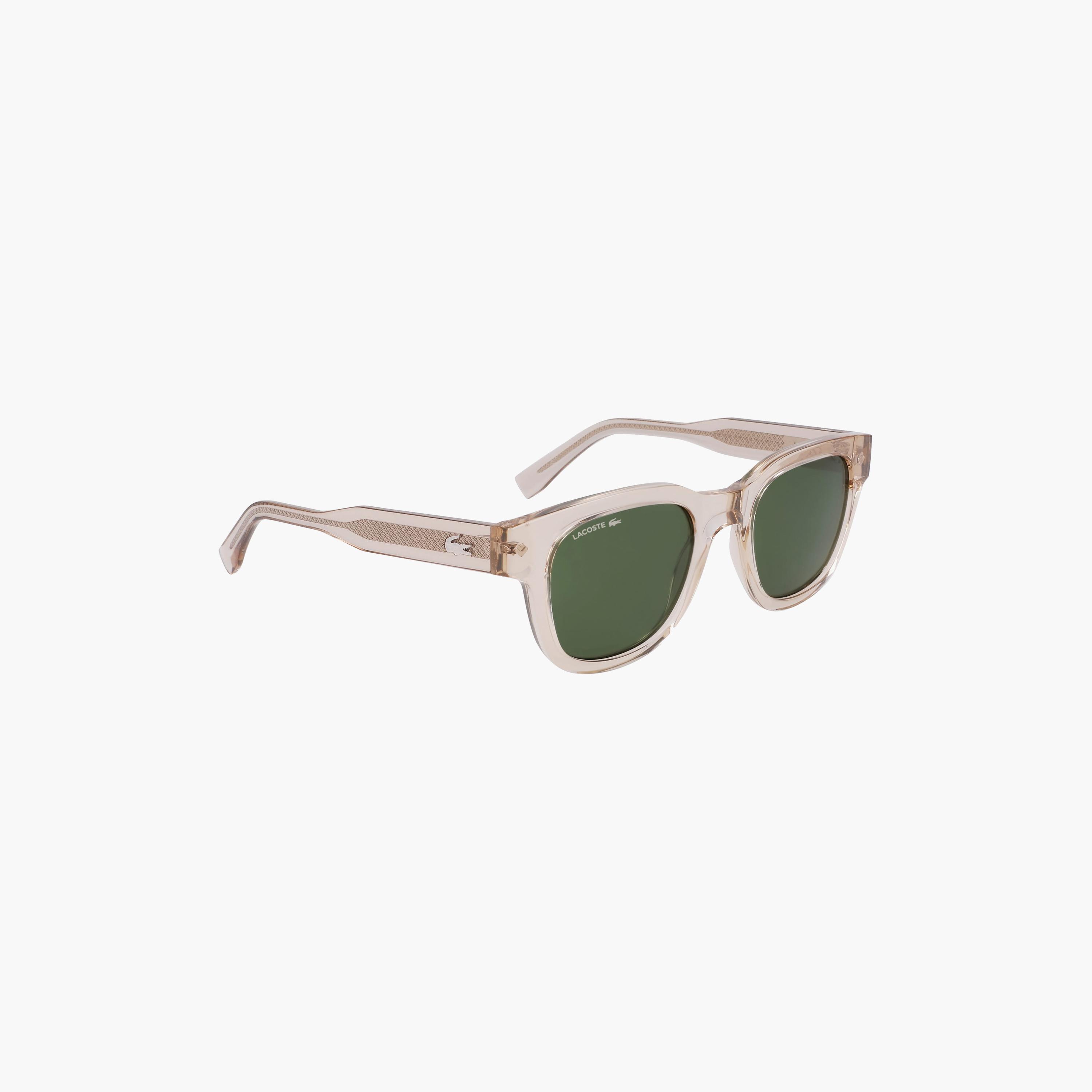 LACOSTE Unisex Round Mirror Green Sunglasses | L6023S.264-men-sunglasses-image-2