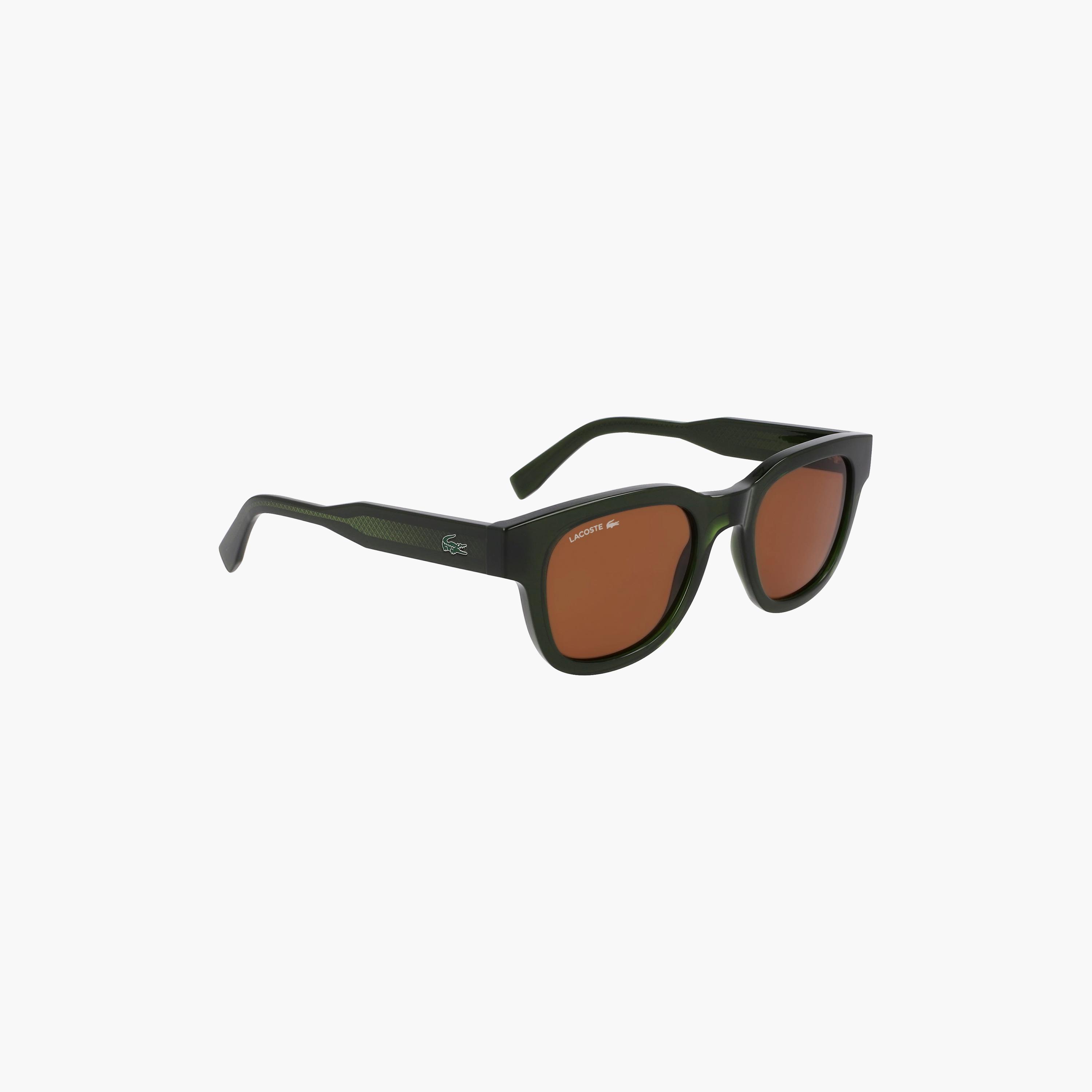 LACOSTE Unisex Oval Mirror Rust Sunglasses | L6023S.275-men-sunglasses-image-4