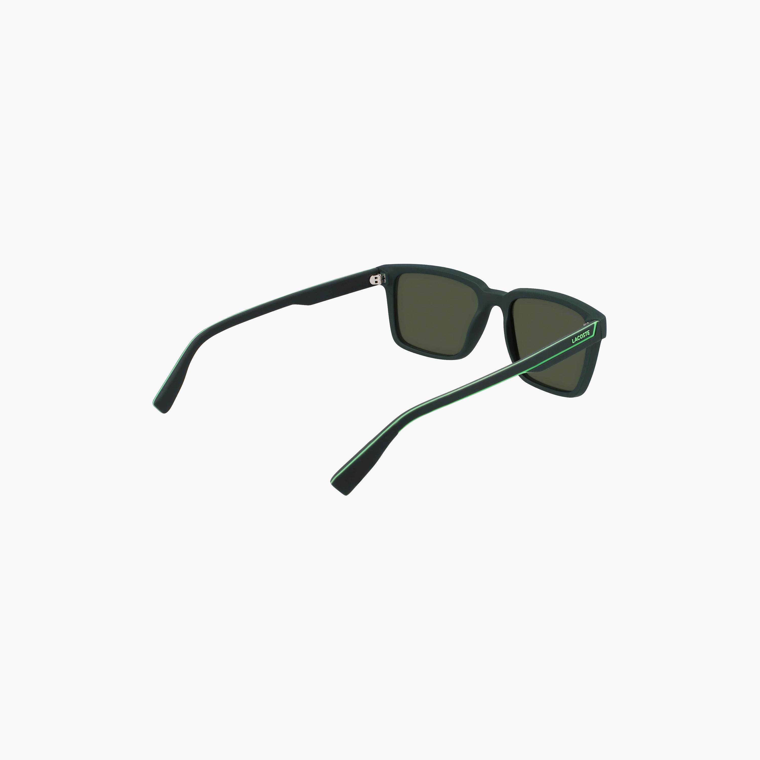 LACOSTE Men Square Mirror Blue Sunglasses | L6032S.301-men-sunglasses-image-3