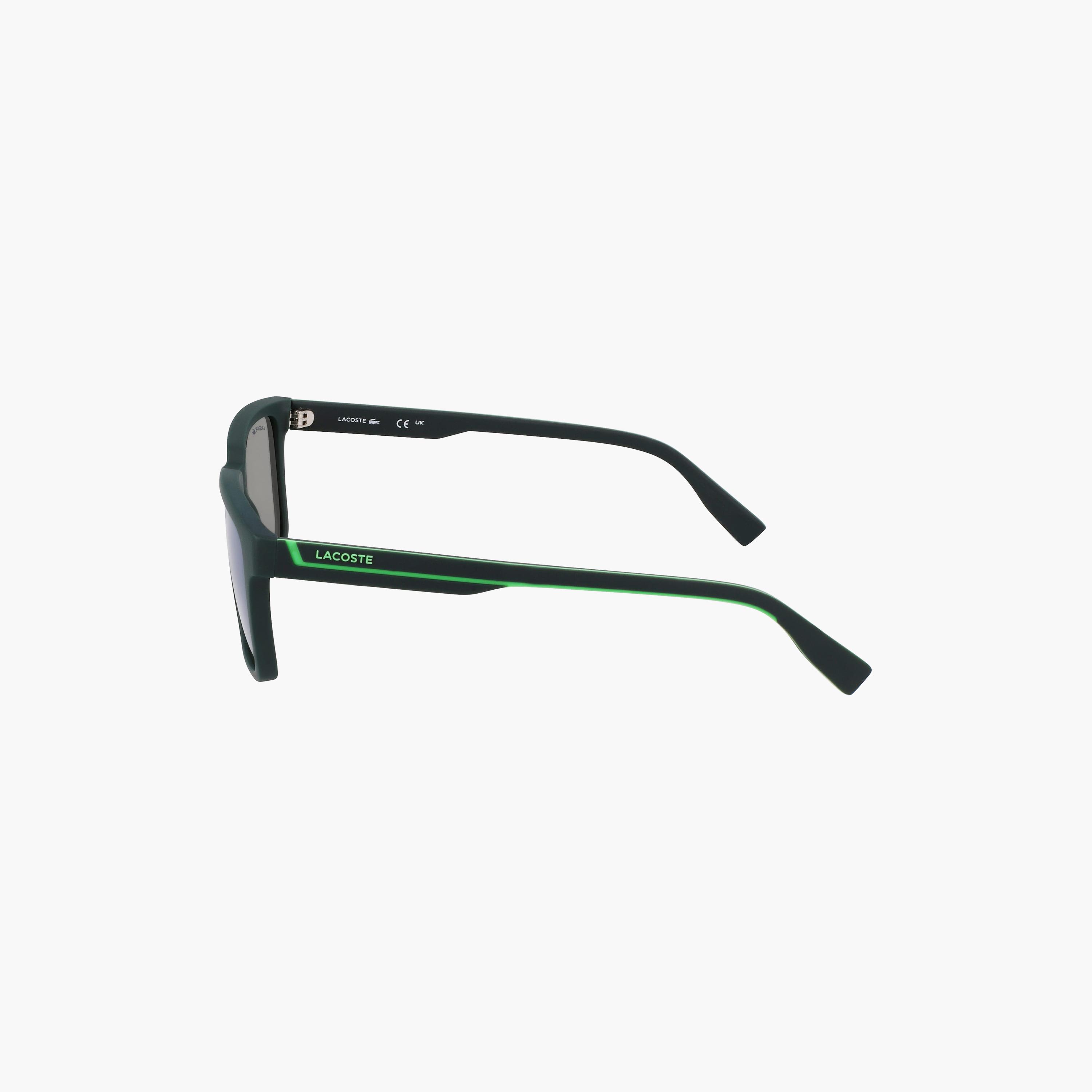 LACOSTE Men Square Mirror Blue Sunglasses | L6032S.301-men-sunglasses-image-5