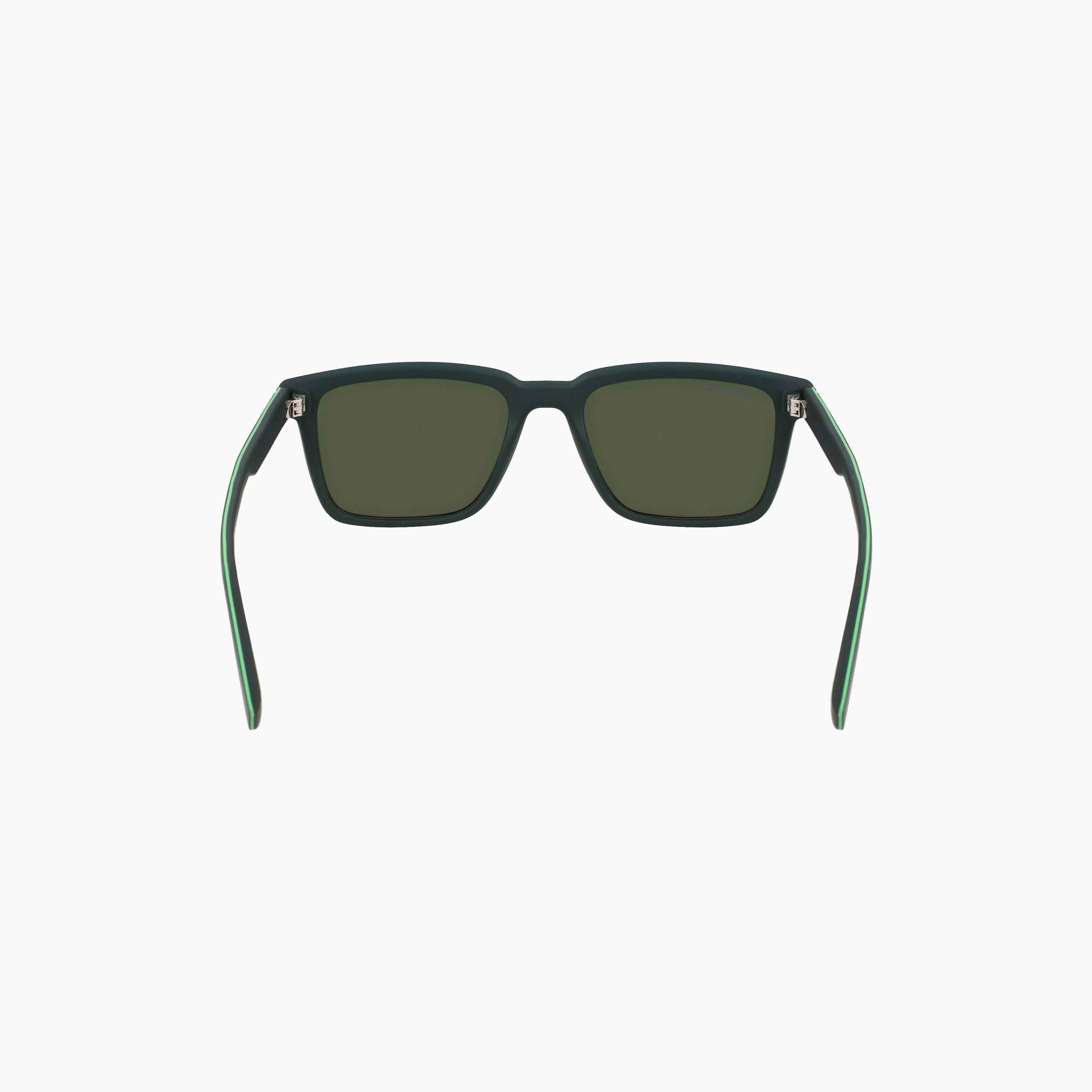 LACOSTE Men Square Mirror Blue Sunglasses | L6032S.301-men-sunglasses-image-6