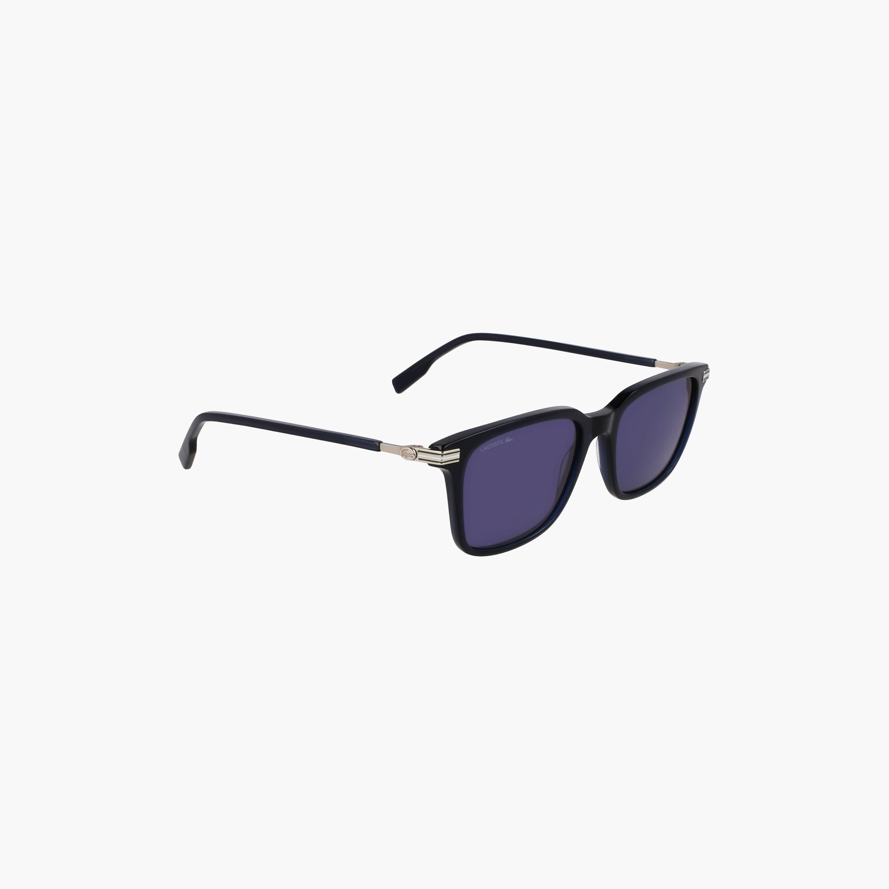 LACOSTE Men Square Mirror Blue Sunglasses | L6035S.410-men-sunglasses-image-4