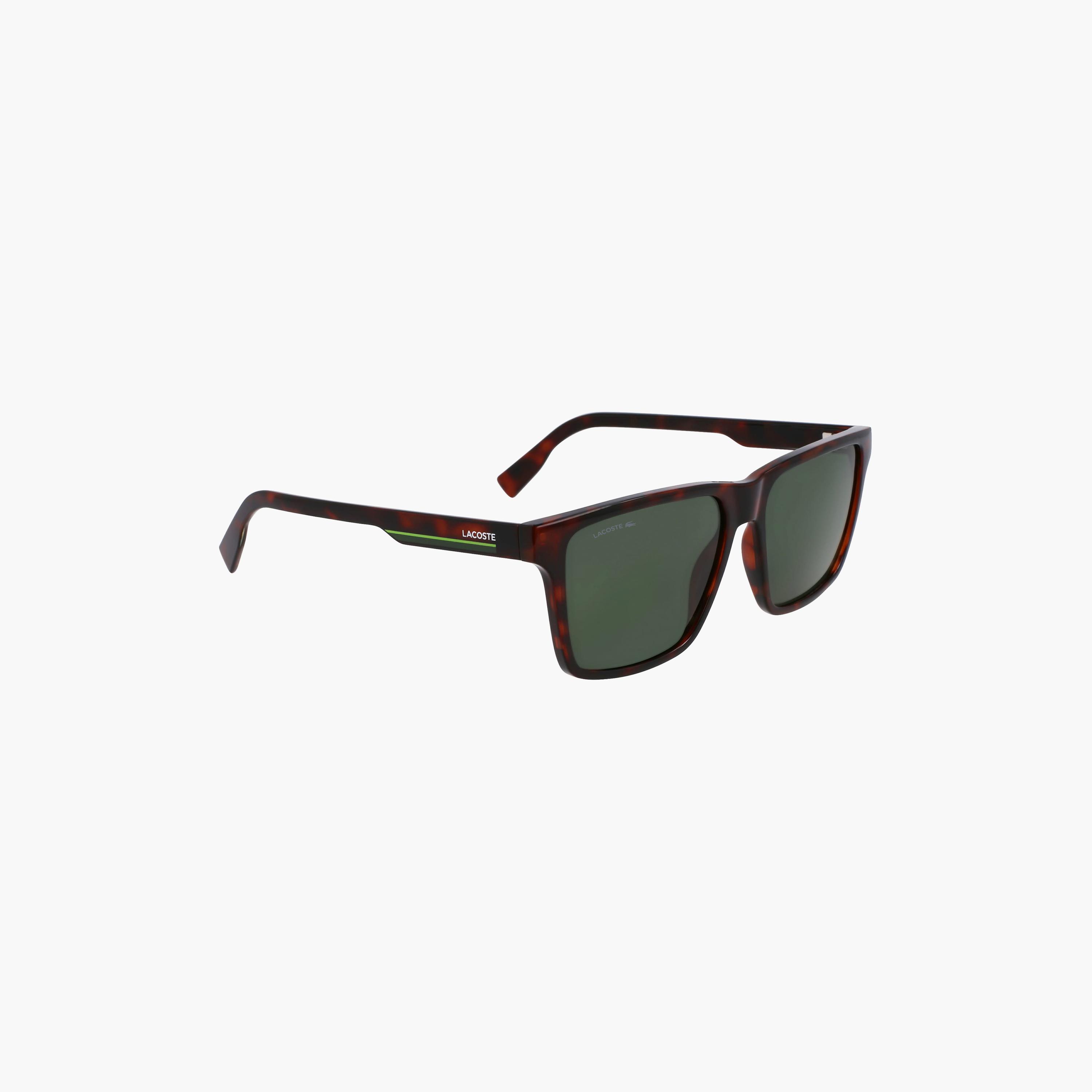 LACOSTE Men Square Mirror Green Sunglasses | L6039SN.214-men-sunglasses-image-4