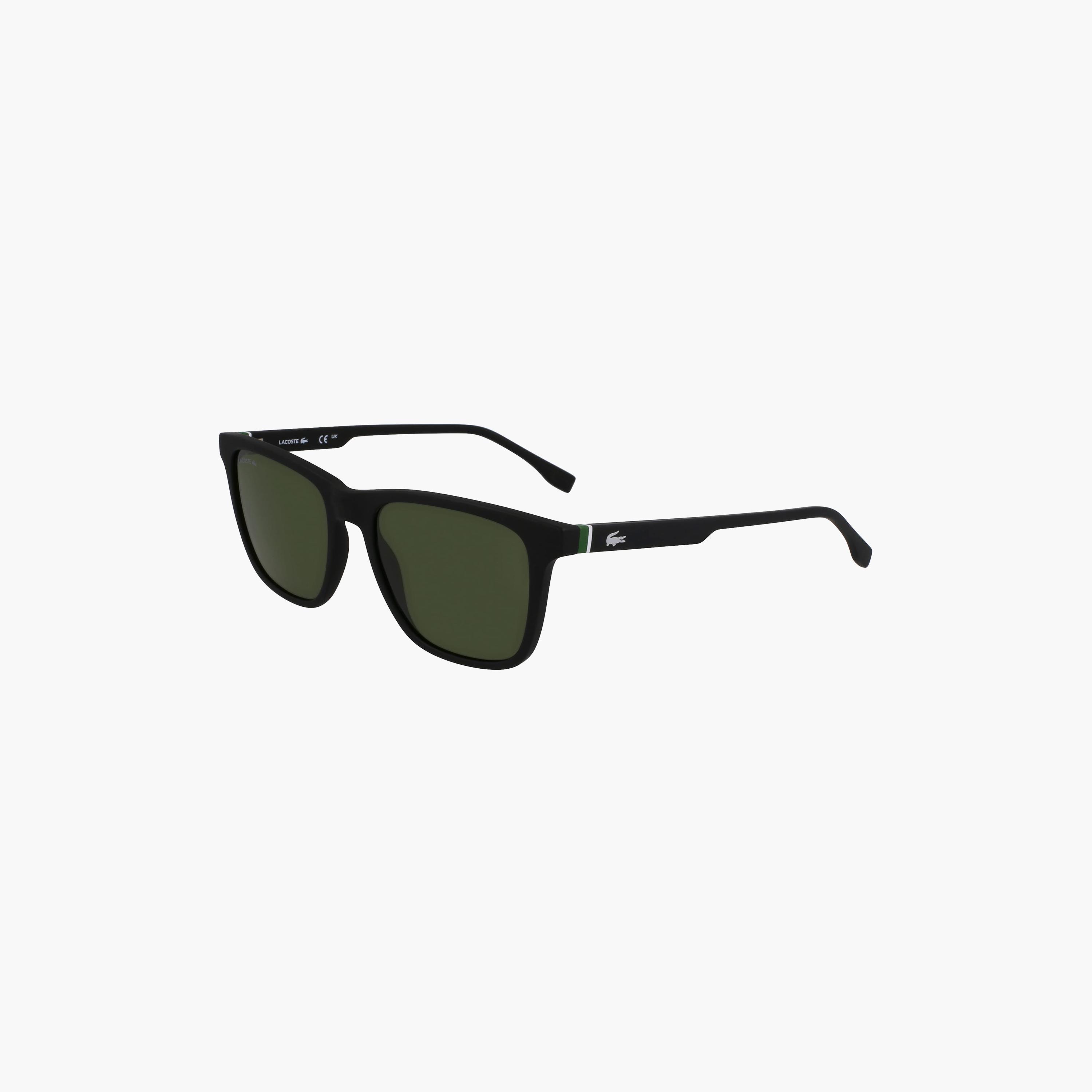 LACOSTE Men Square Mirror Green Sunglasses | L6041SN.002-men-sunglasses-image-1