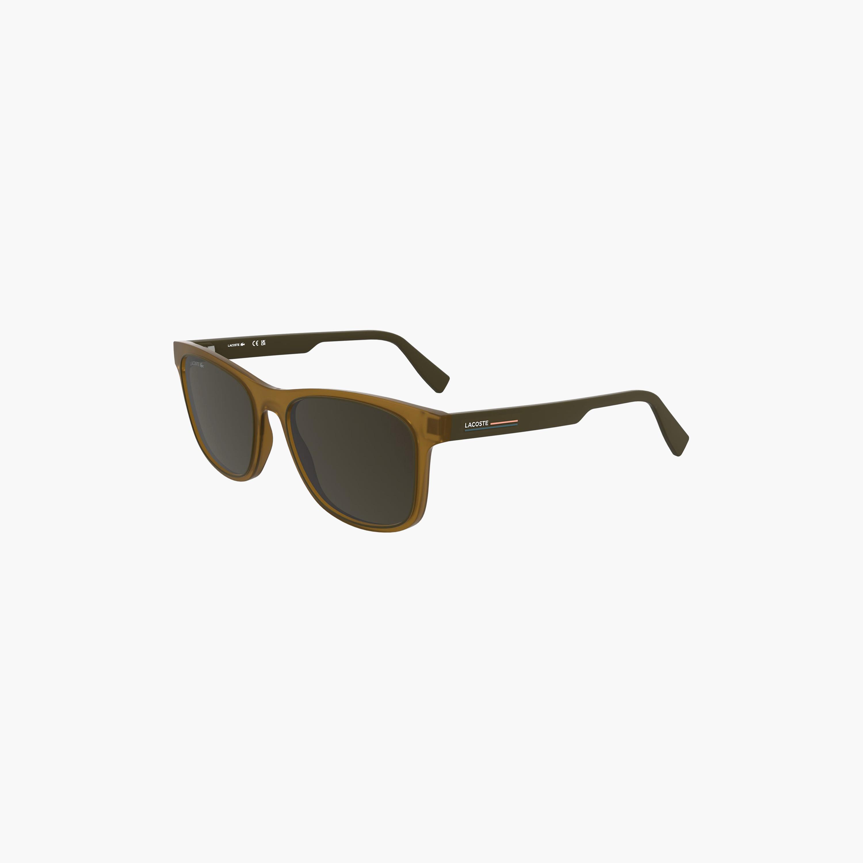 نظارات شمسية رجالية من لاكوست، مربعة الشكل، بنية اللون | L6054S.210-men-sunglasses-image-1