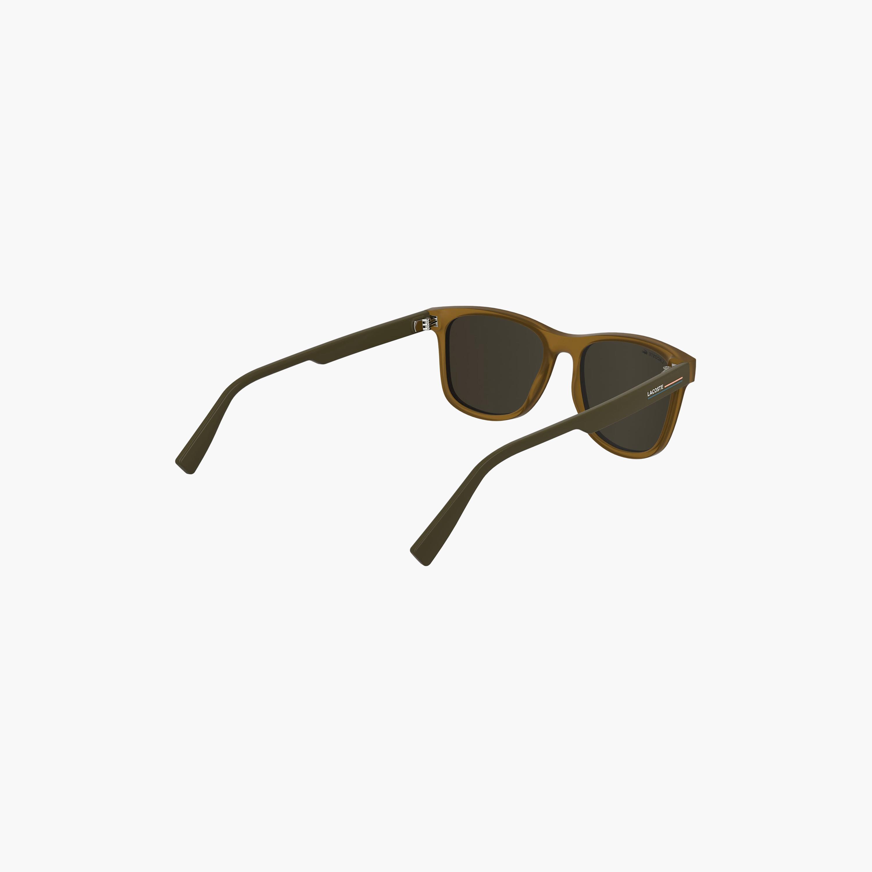 نظارات شمسية رجالية من لاكوست، مربعة الشكل، بنية اللون | L6054S.210-men-sunglasses-image-3