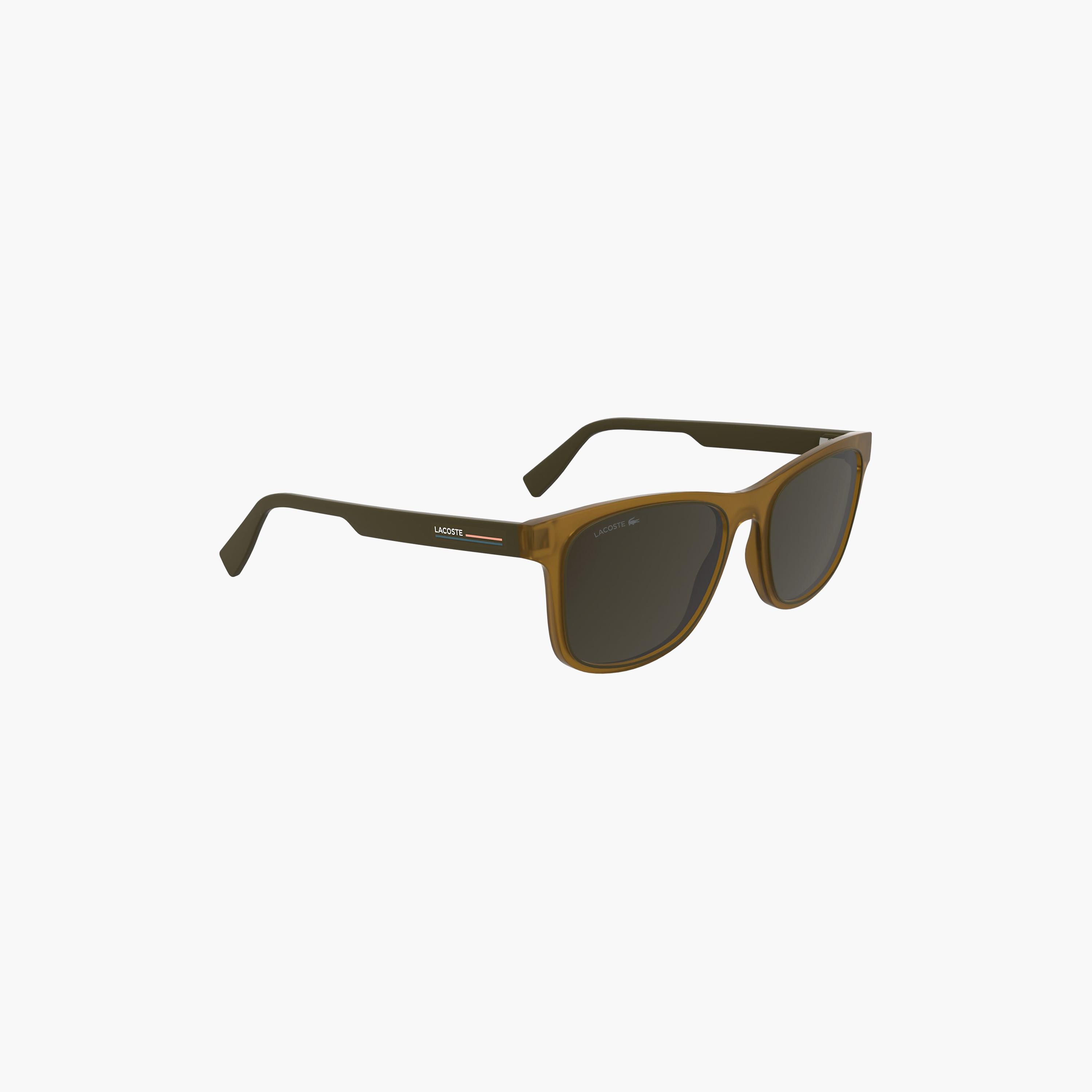 نظارات شمسية رجالية من لاكوست، مربعة الشكل، بنية اللون | L6054S.210-men-sunglasses-image-4