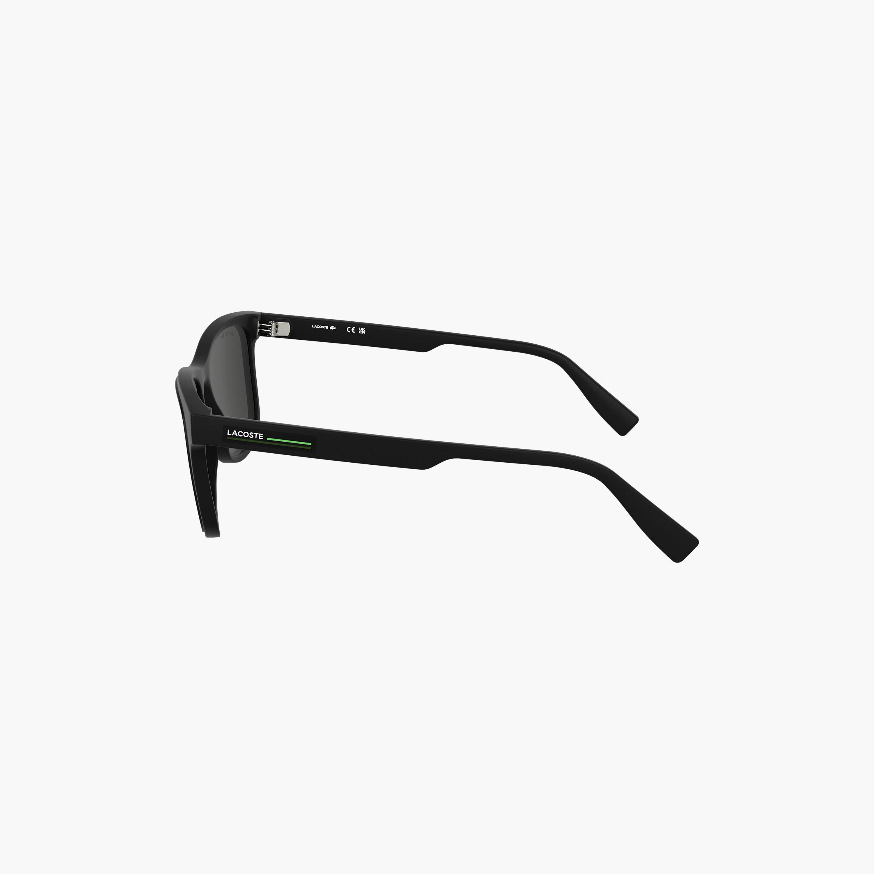 نظارات شمسية رجالية من لاكوست، رمادية اللون، مربعة الشكل ومرآة | L6054SN.002-men-sunglasses-image-4
