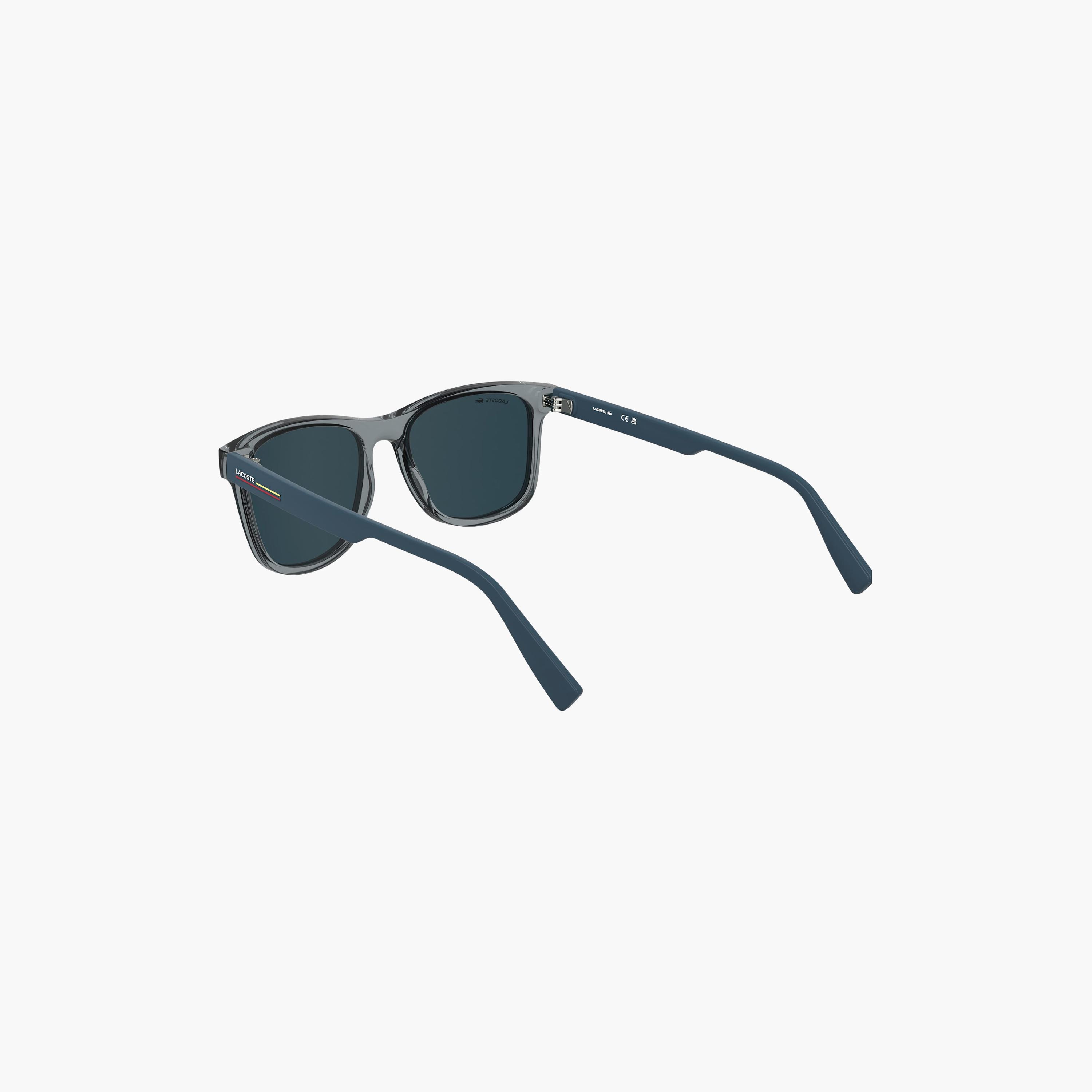 نظارات شمسية رجالية من لاكوست، مربعة الشكل، زرقاء اللون | L6054SN.035-men-sunglasses-image-2