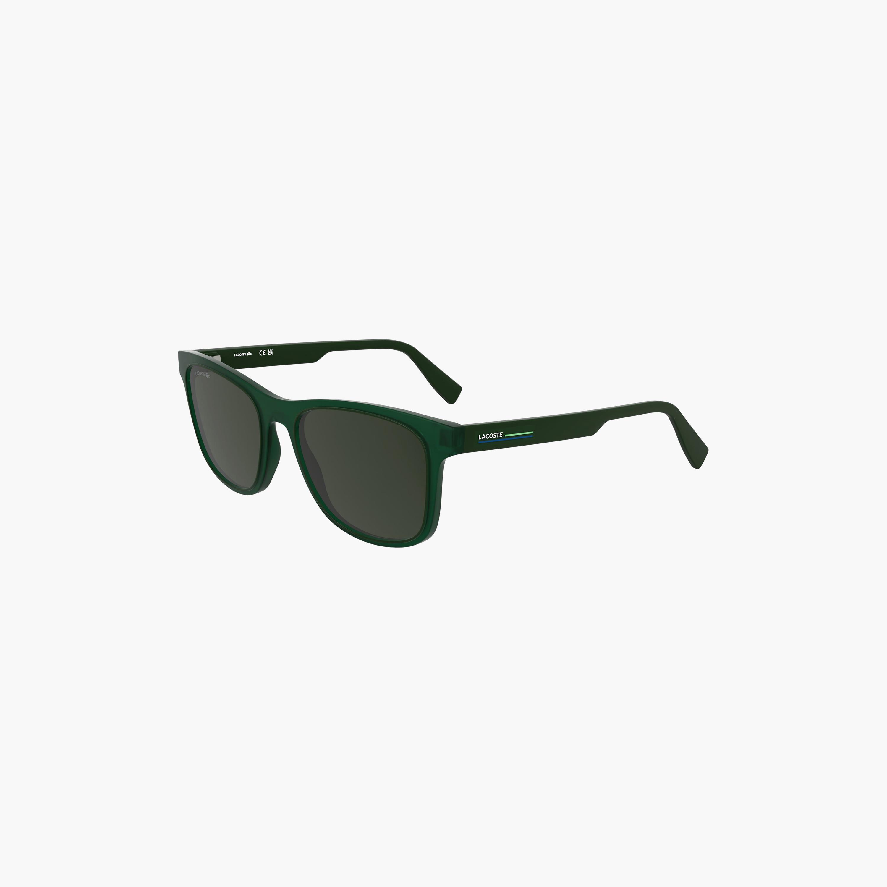 نظارات شمسية رجالية من لاكوست، رمادية اللون، مربعة الشكل ومرآة | L6054SN.301-men-sunglasses-image-1