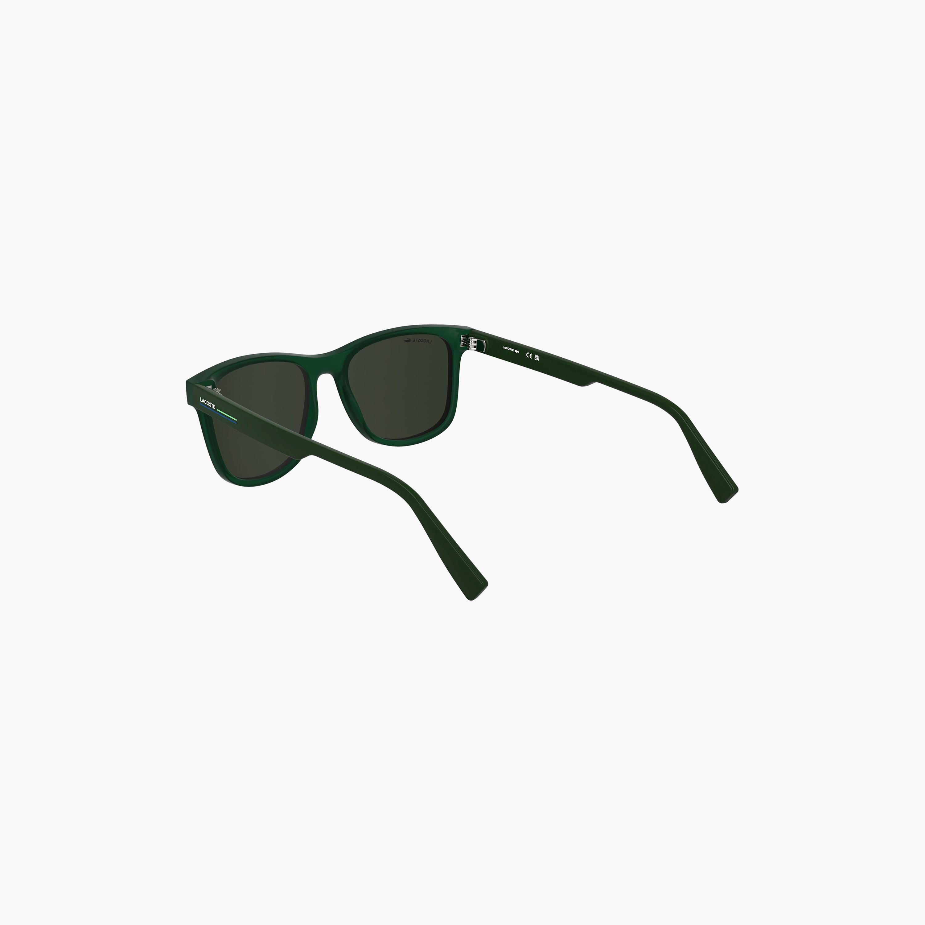 نظارات شمسية رجالية من لاكوست، رمادية اللون، مربعة الشكل ومرآة | L6054SN.301-men-sunglasses-image-2