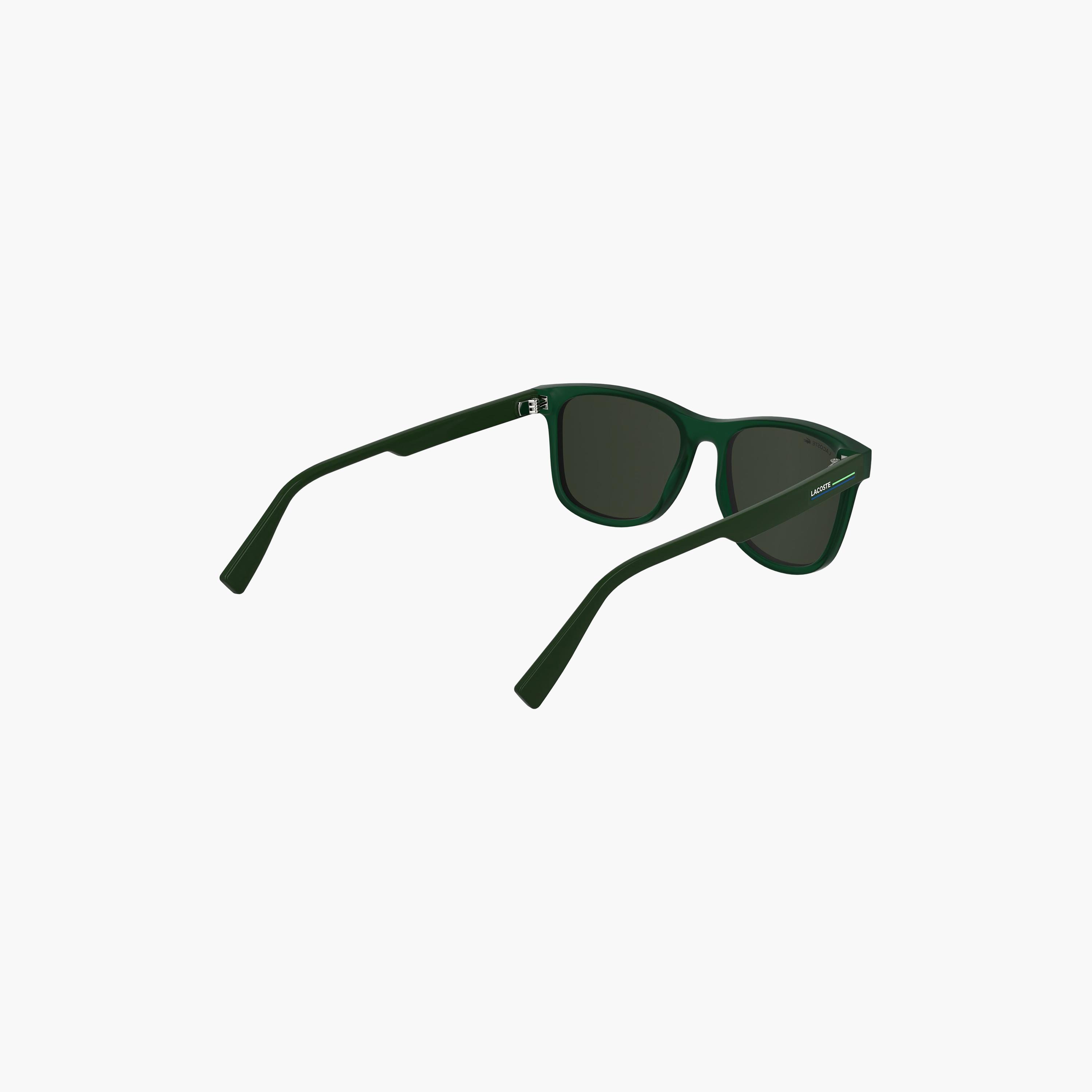 نظارات شمسية رجالية من لاكوست، رمادية اللون، مربعة الشكل ومرآة | L6054SN.301-men-sunglasses-image-3