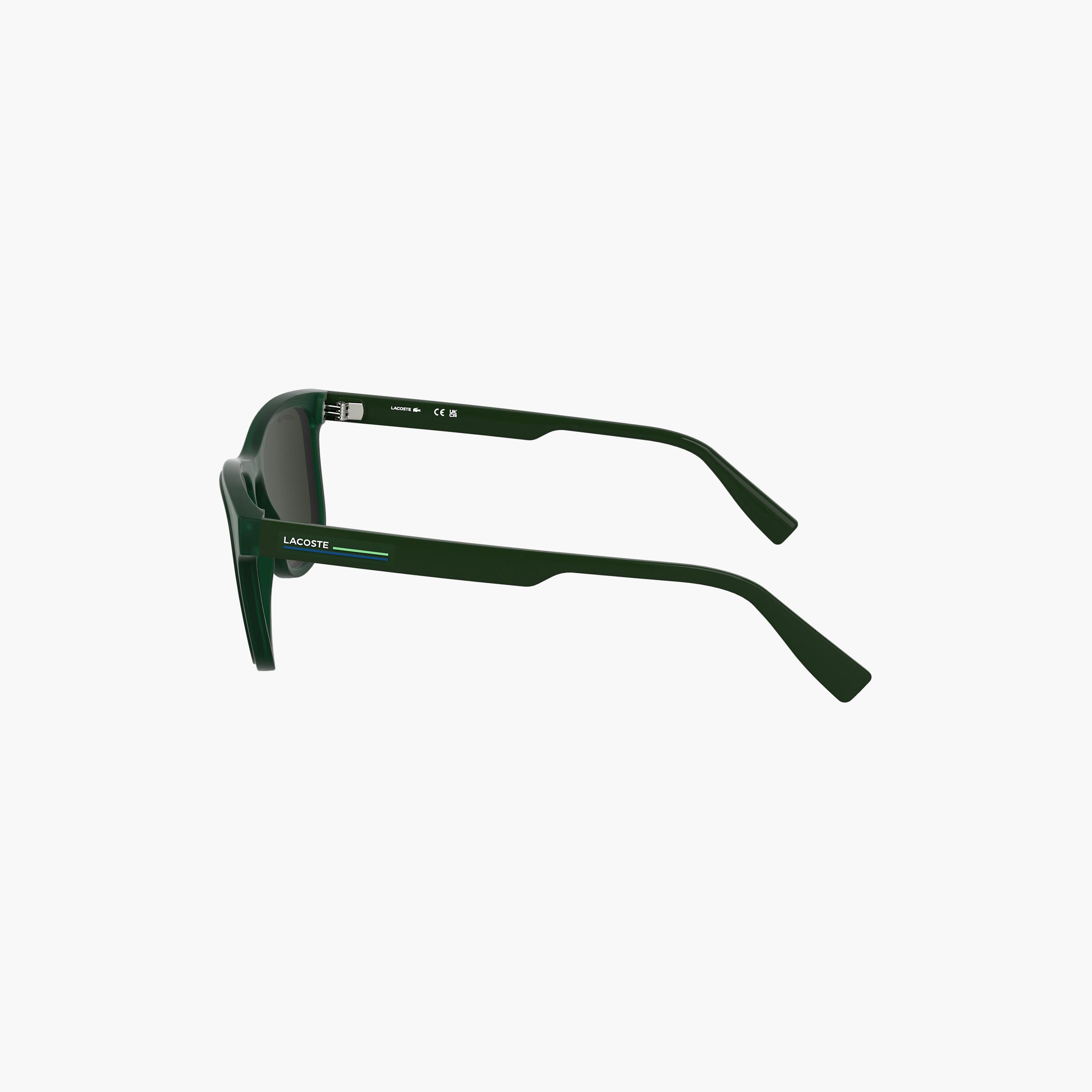 نظارات شمسية رجالية من لاكوست، رمادية اللون، مربعة الشكل ومرآة | L6054SN.301-men-sunglasses-image-5