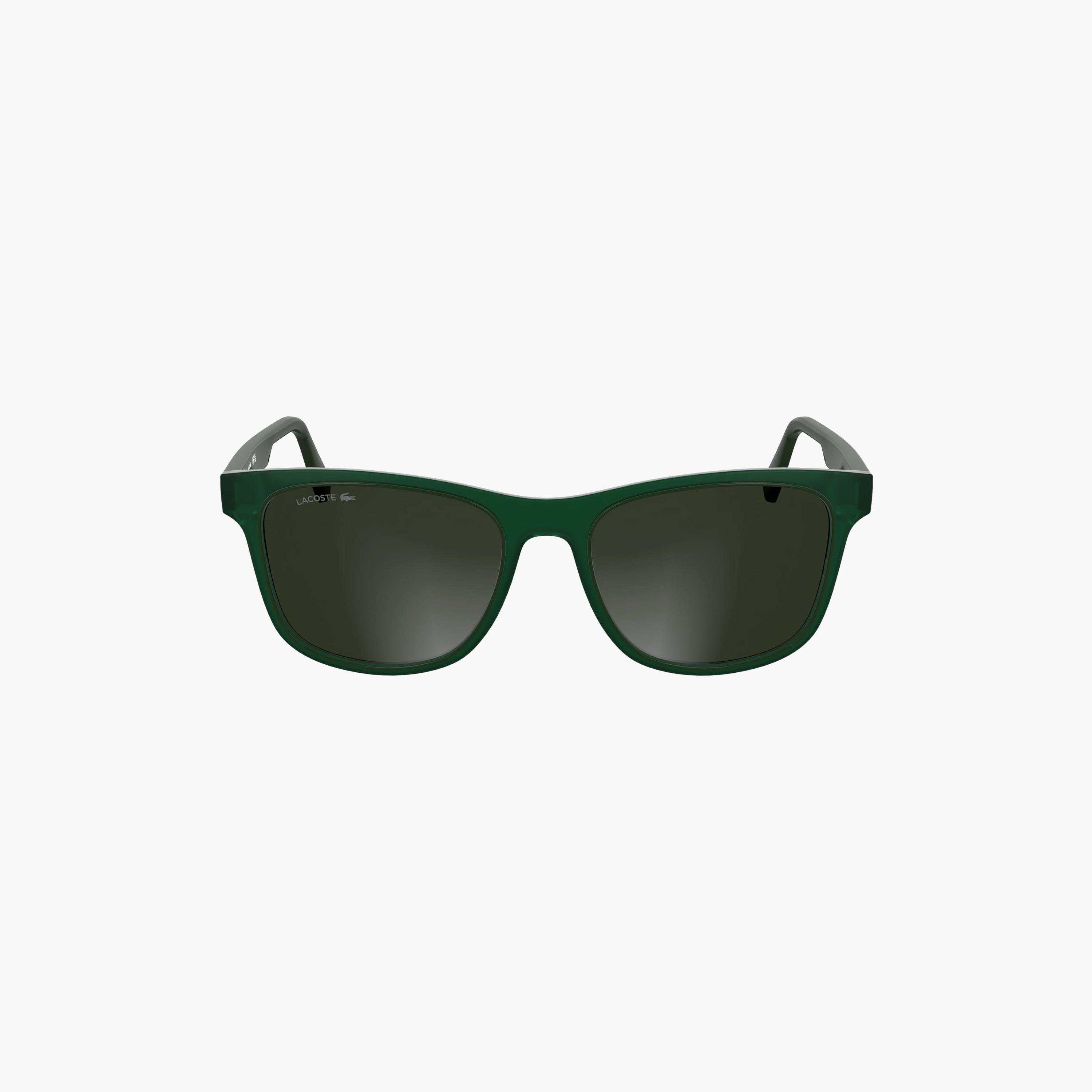 نظارات شمسية رجالية من لاكوست، رمادية اللون، مربعة الشكل ومرآة | L6054SN.301-men-sunglasses-image-7