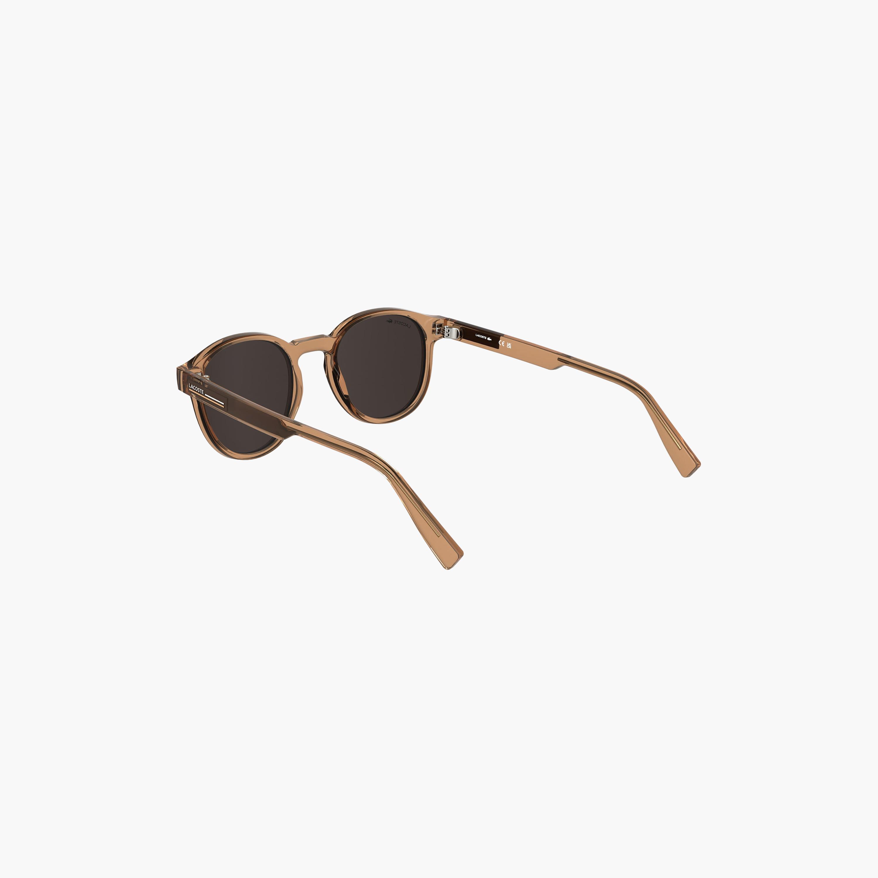 نظارات شمسية رجالية من لاكوست، دائرية سوداء عاكسة | L6055S.204-men-sunglasses-image-2