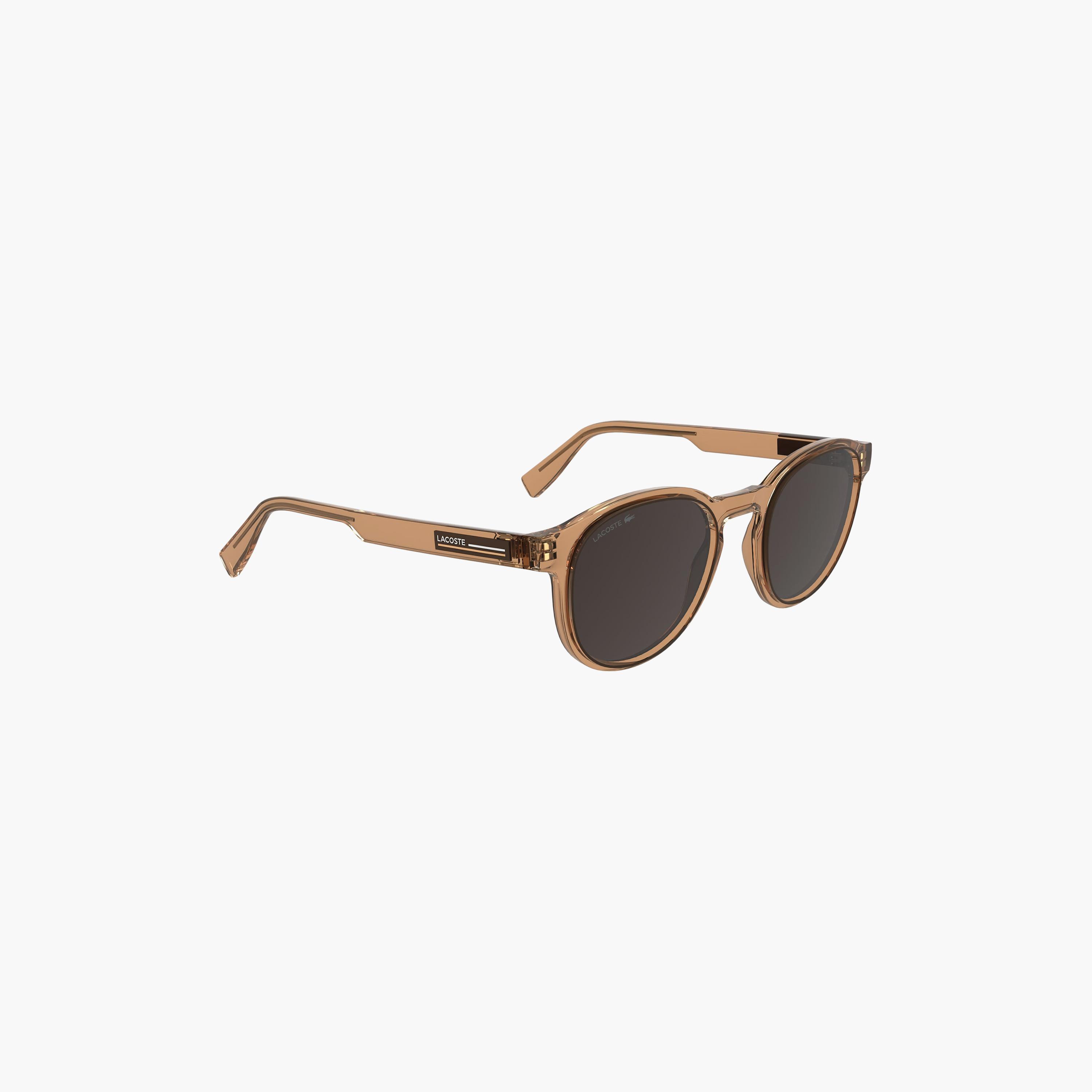 نظارات شمسية رجالية من لاكوست، دائرية سوداء عاكسة | L6055S.204-men-sunglasses-image-4
