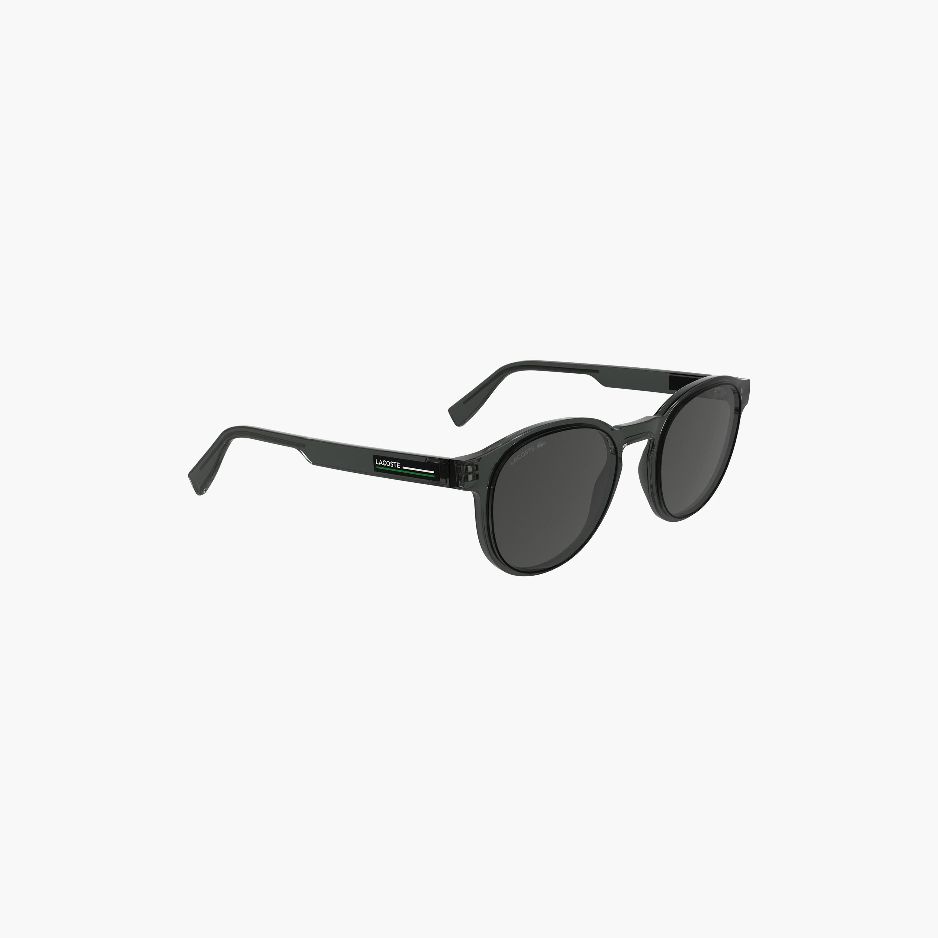 نظارات شمسية رجالية من لاكوست، دائرية سوداء عاكسة | L6055SN.035-men-sunglasses-image-4