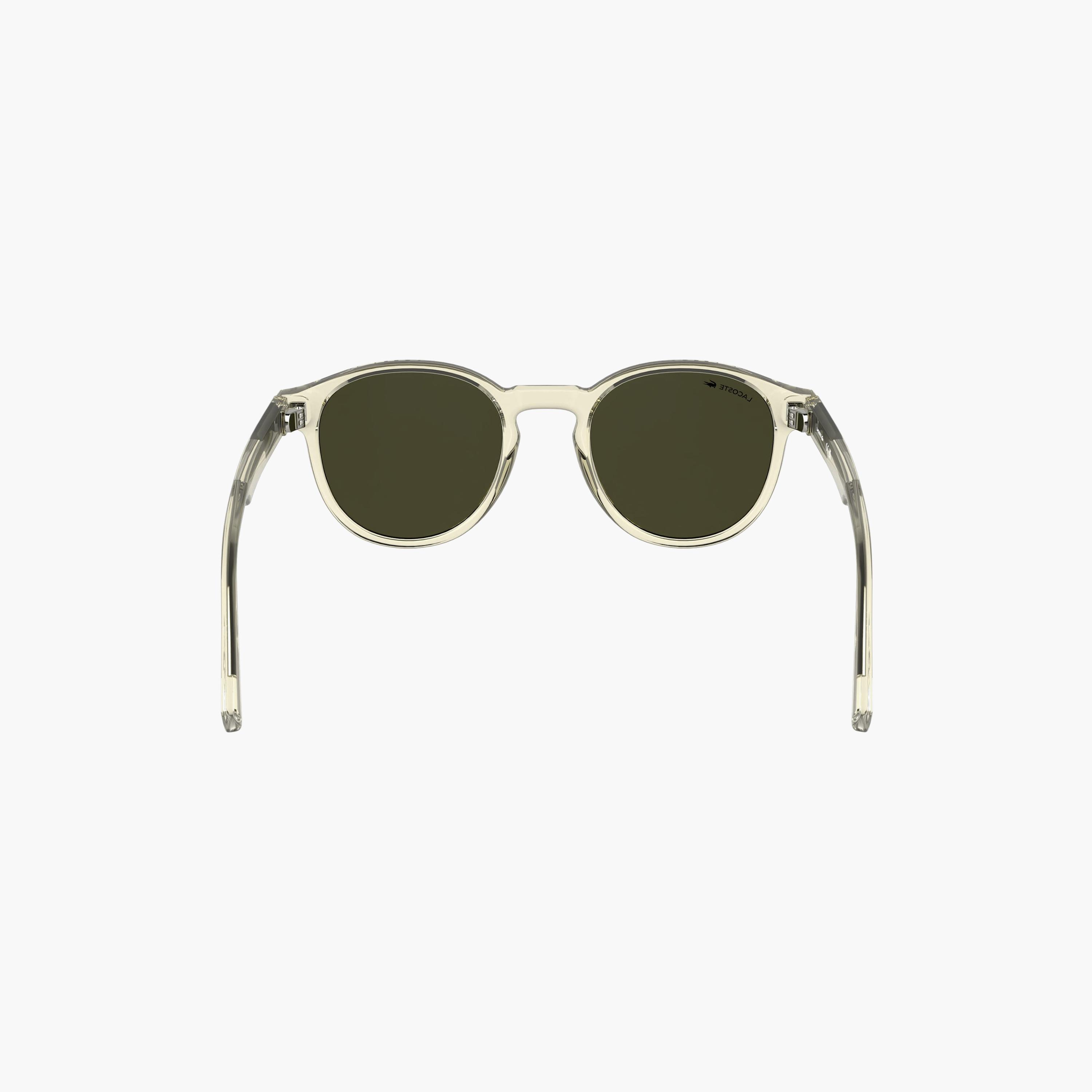 نظارات شمسية رجالية دائرية عاكسة من لاكوست باللون الأخضر | L6055SN.750-men-sunglasses-image-6