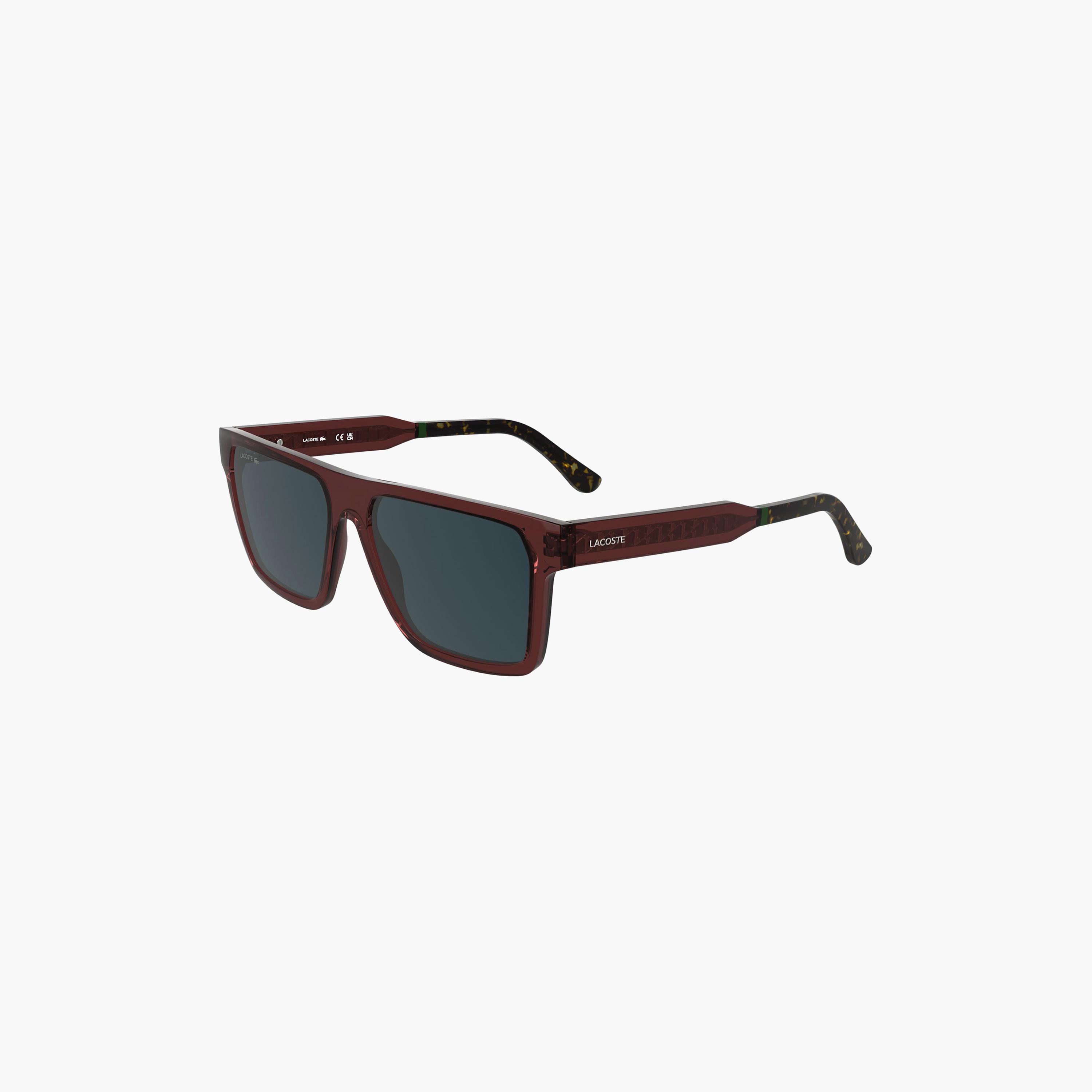 نظارات شمسية رجالية من لاكوست، مربعة الشكل، زرقاء اللون | L6059S.601-men-sunglasses-image-1