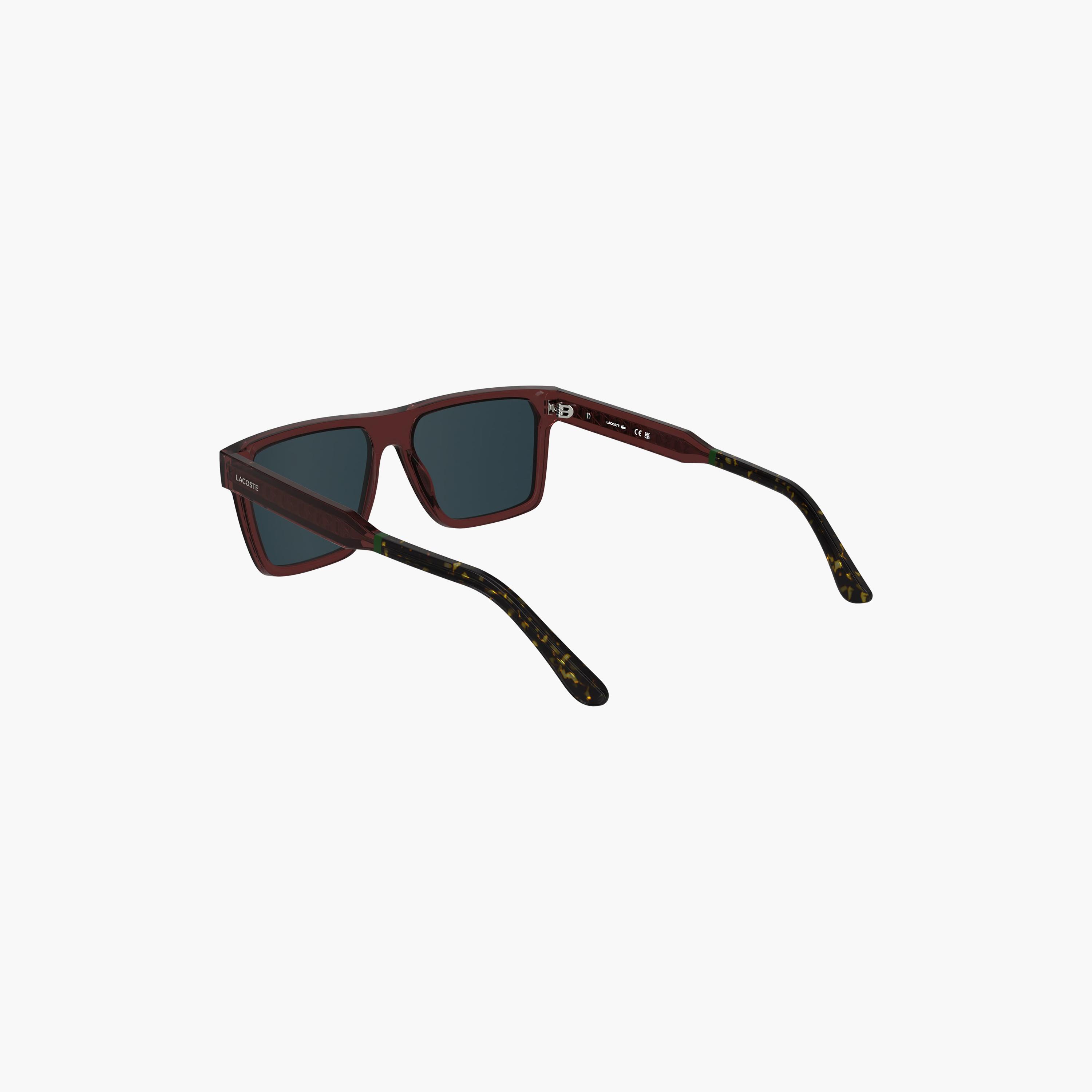 نظارات شمسية رجالية من لاكوست، مربعة الشكل، زرقاء اللون | L6059S.601-men-sunglasses-image-2