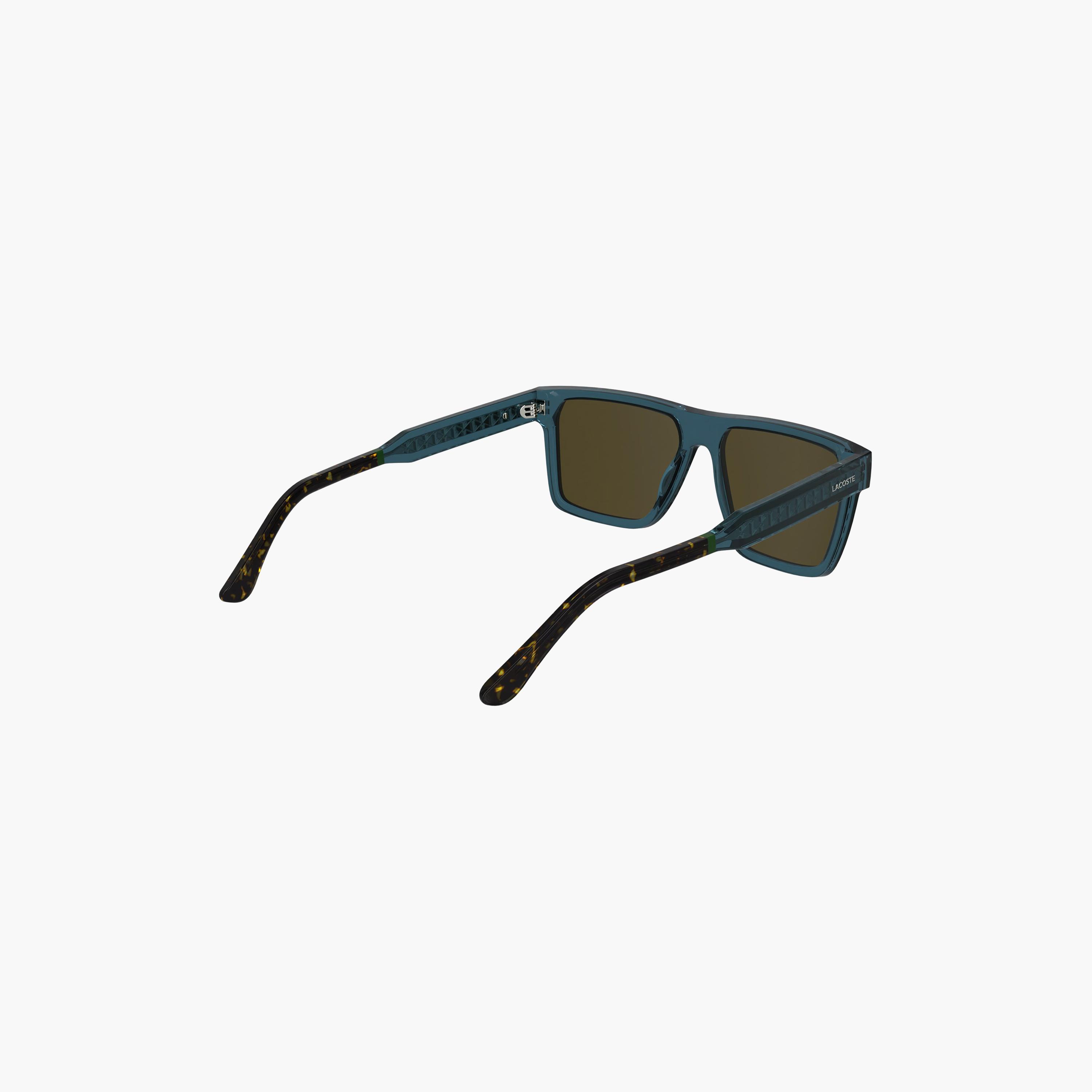 نظارات شمسية رجالية من لاكوست، مربعة الشكل، بنية اللون | L6059SN.410-men-sunglasses-image-3