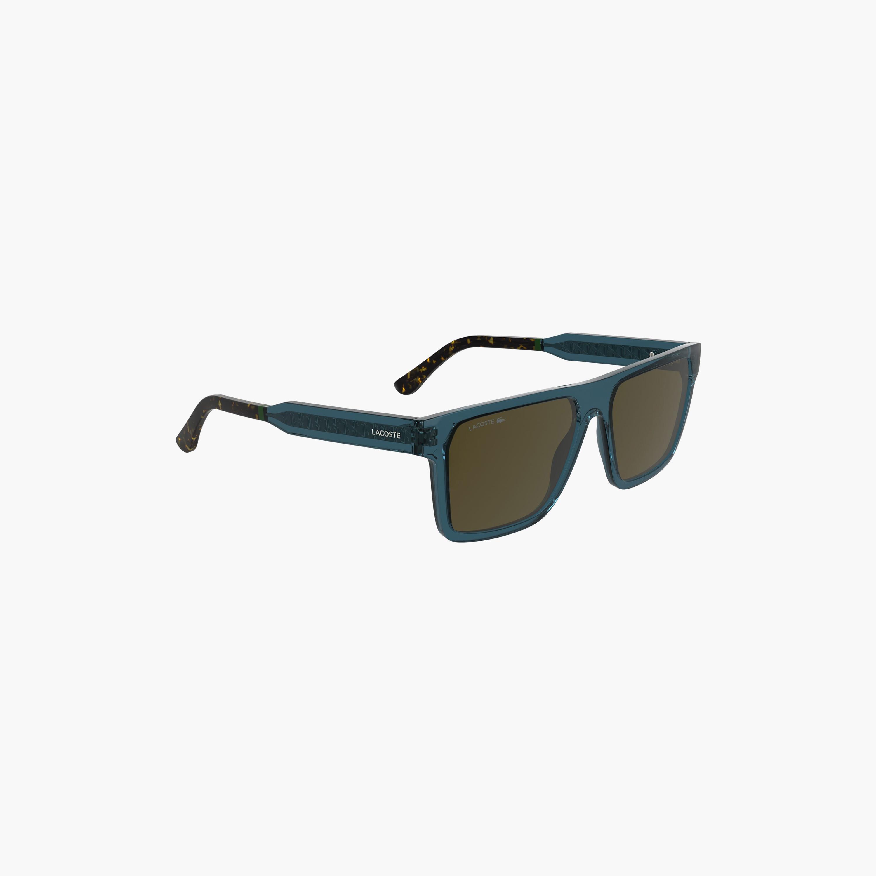 نظارات شمسية رجالية من لاكوست، مربعة الشكل، بنية اللون | L6059SN.410-men-sunglasses-image-4