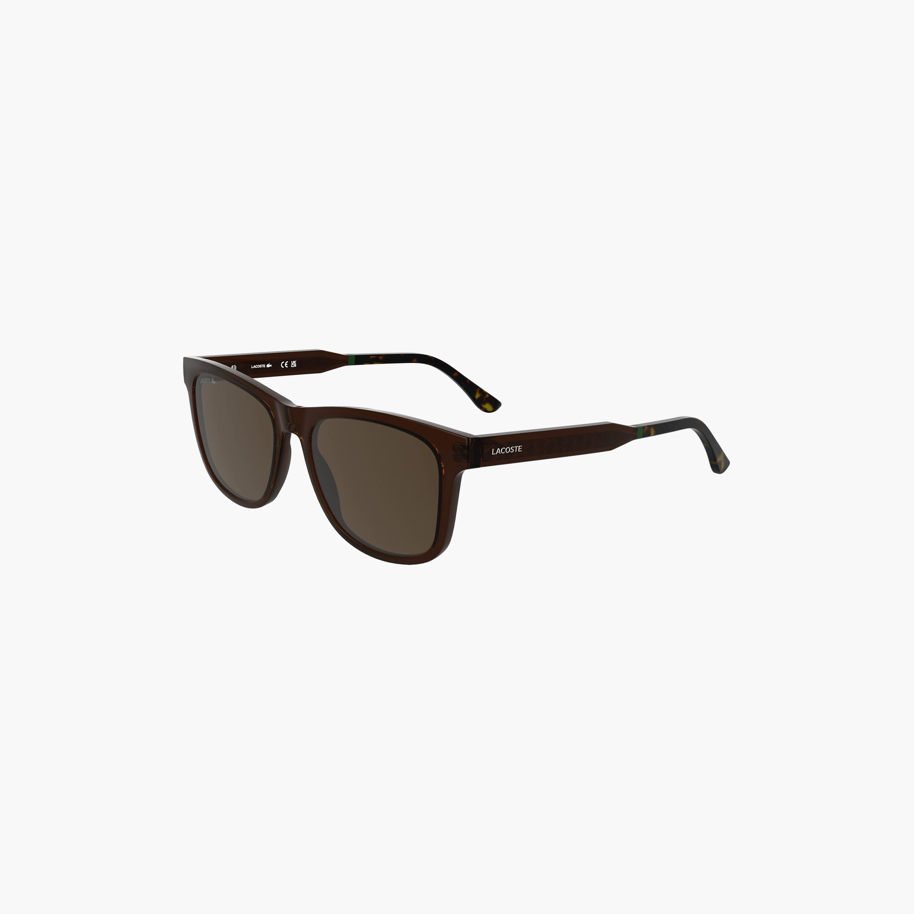 نظارات شمسية رجالية من لاكوست، مربعة الشكل، بنية اللون | L6060S.210-men-sunglasses-image-1