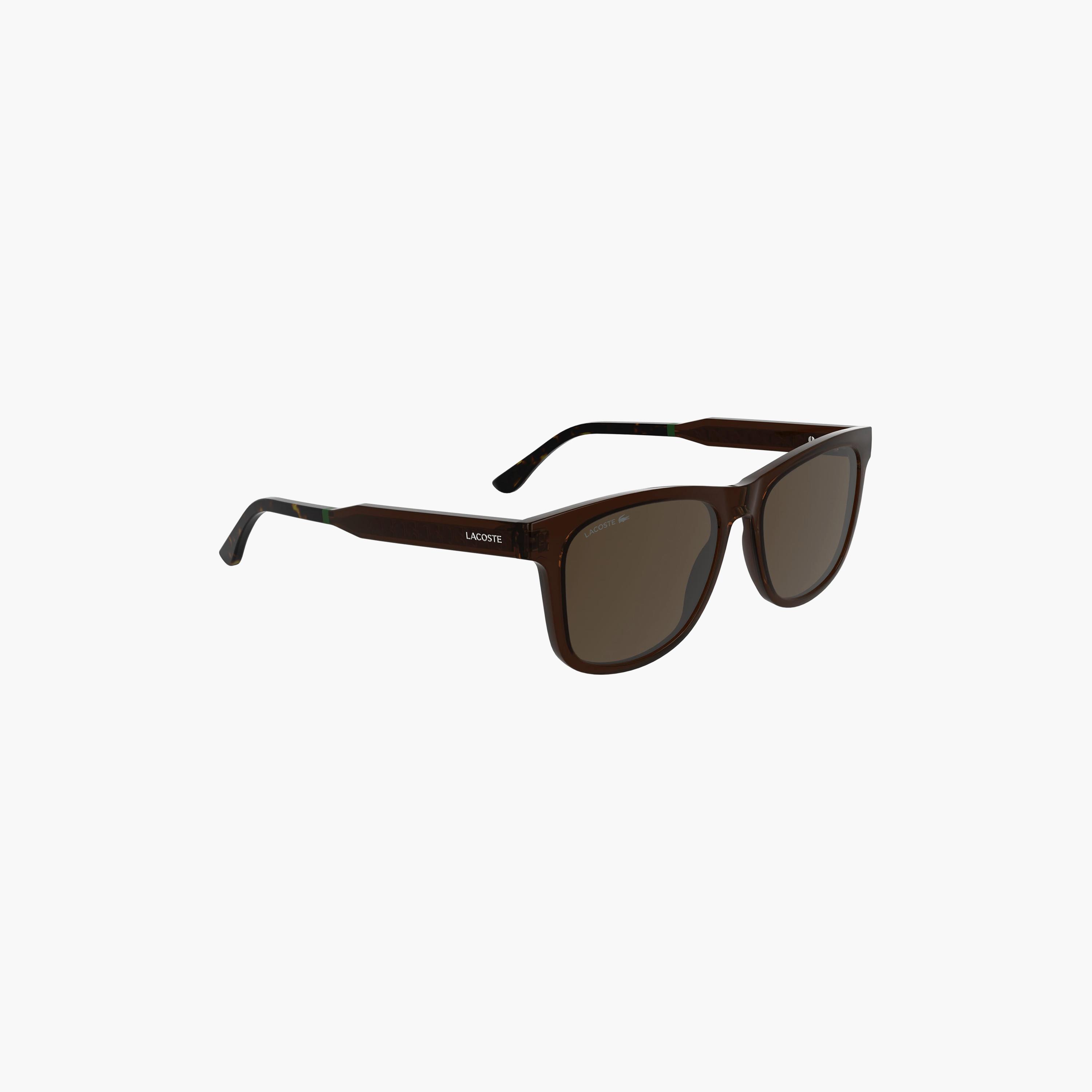 نظارات شمسية رجالية من لاكوست، مربعة الشكل، بنية اللون | L6060S.210-men-sunglasses-image-4