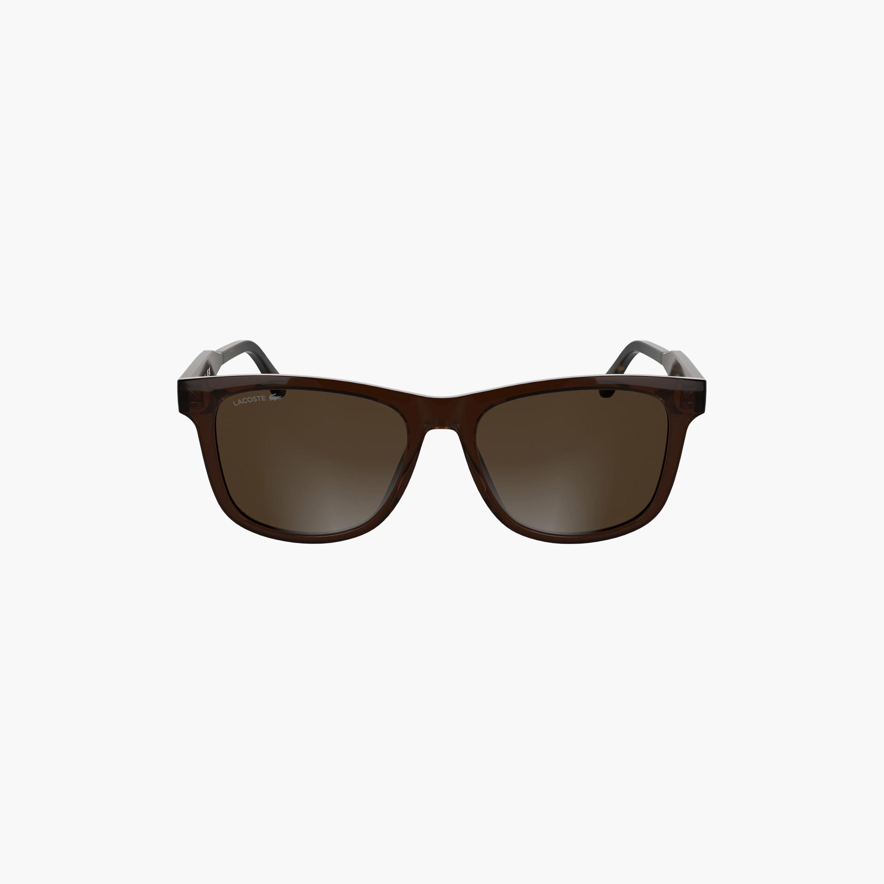 نظارات شمسية رجالية من لاكوست، مربعة الشكل، بنية اللون | L6060S.210-men-sunglasses-image-7