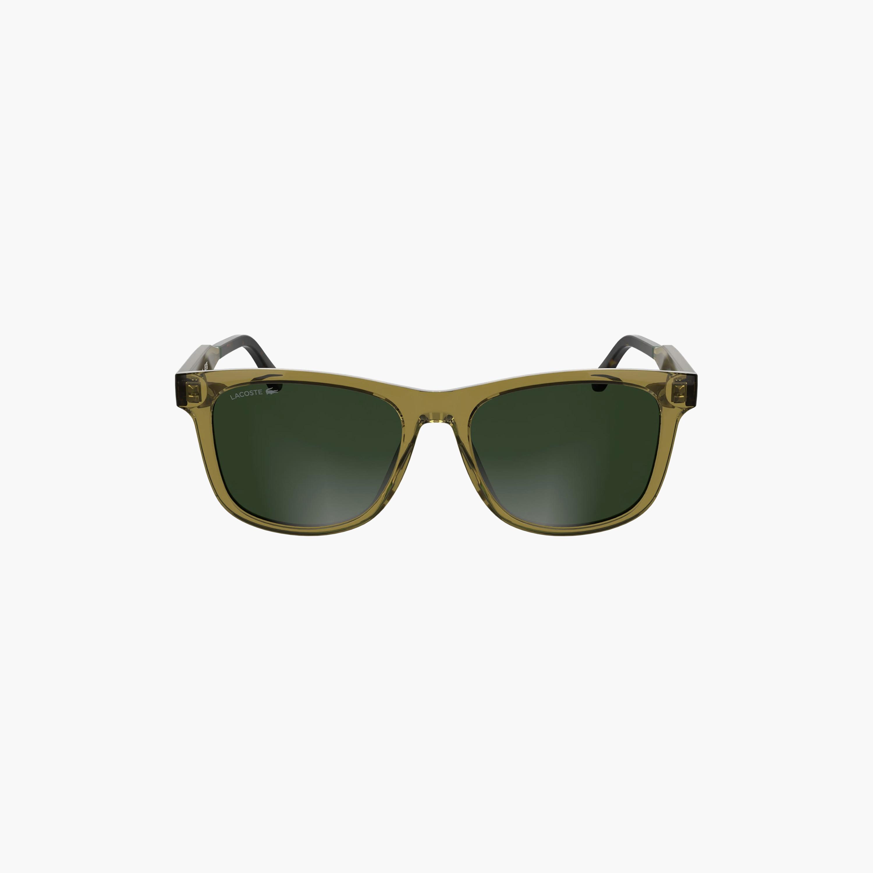 نظارات شمسية رجالية من لاكوست، مربعة الشكل، خضراء اللون | L6060S.264-men-sunglasses-image-7
